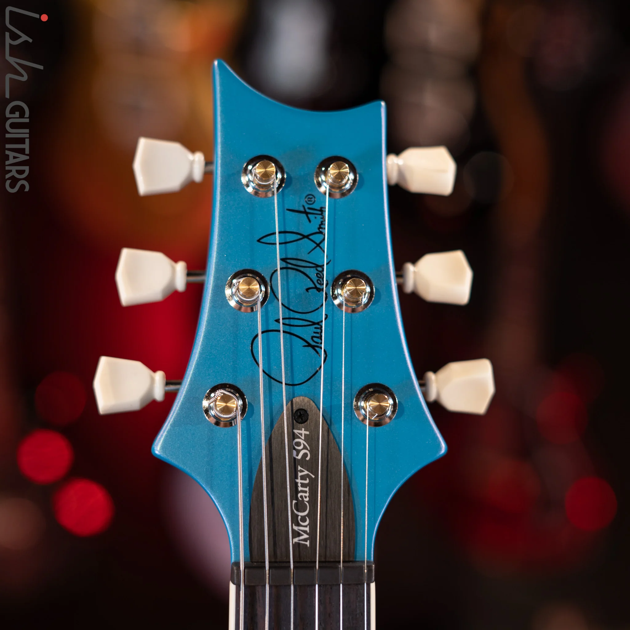 PRS S2 McCarty 594 Electric Guitar Metallic Blue Satin - Image 7
