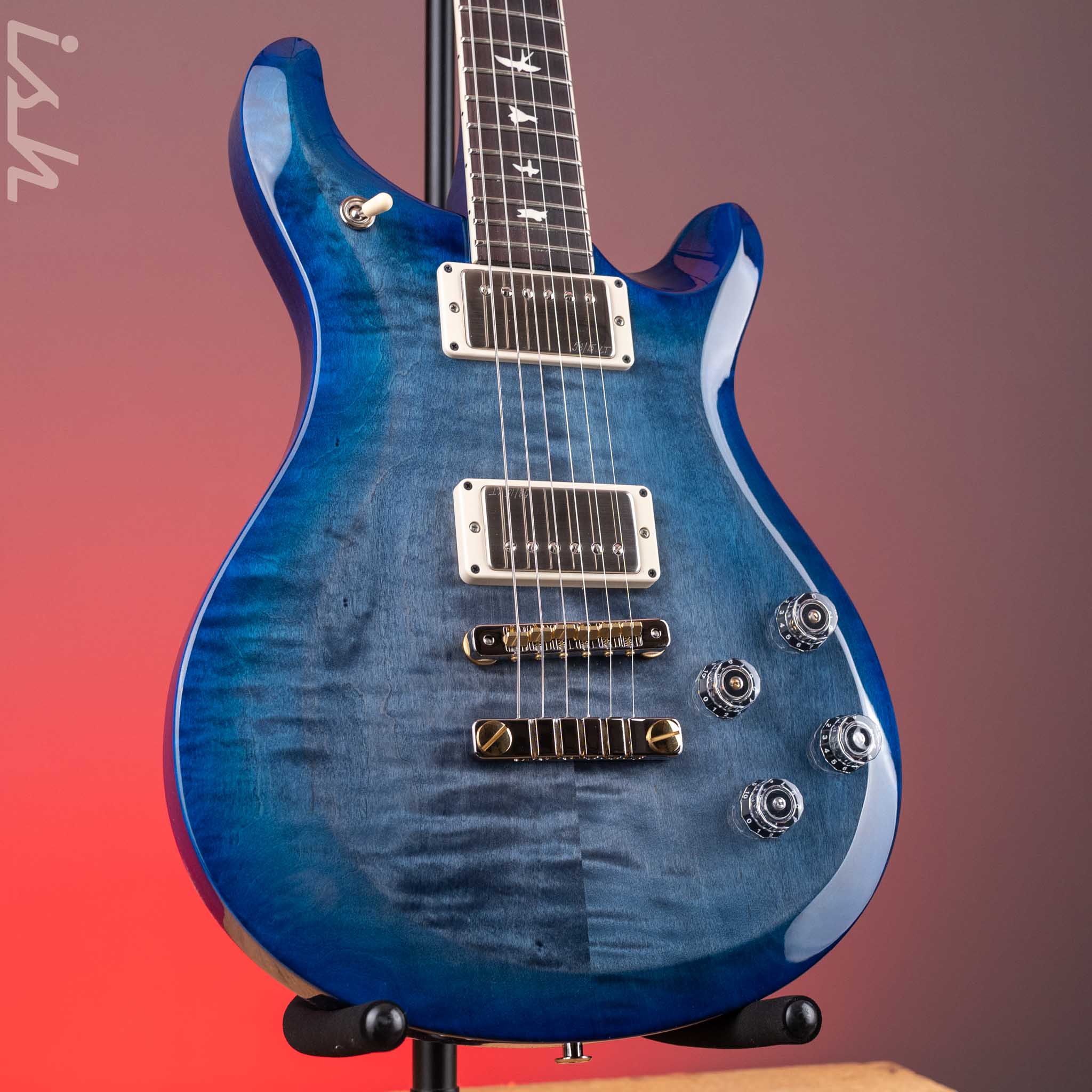 PRS S2 McCarty 594 Faded Gray Black Blue Burst