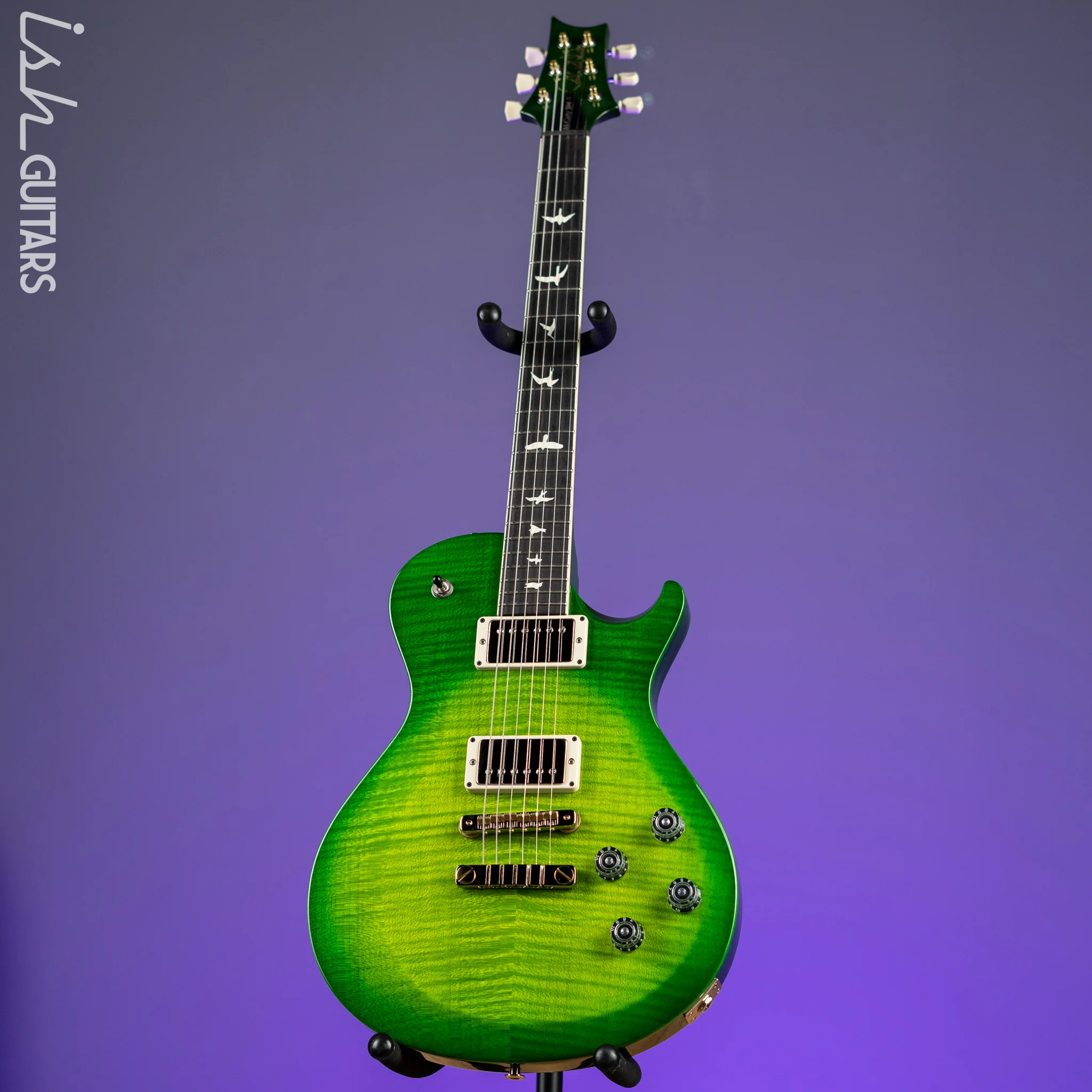 PRS S2 McCarty 594 Singlecut Electric Guitar Eriza Verde - Image 2