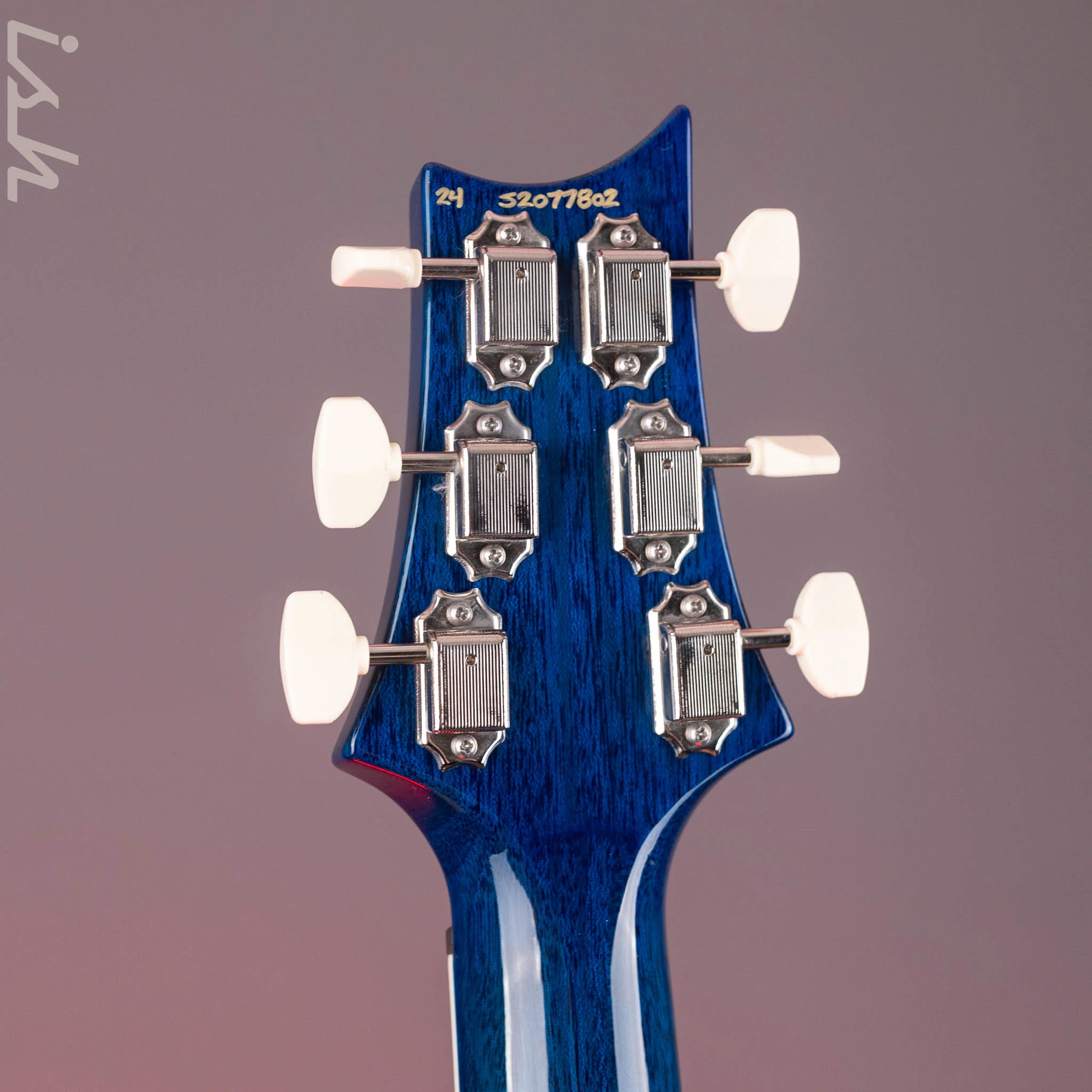 PRS S2 McCarty 594 Singlecut Electric Guitar Faded Gray Black Blue Burst - Image 10