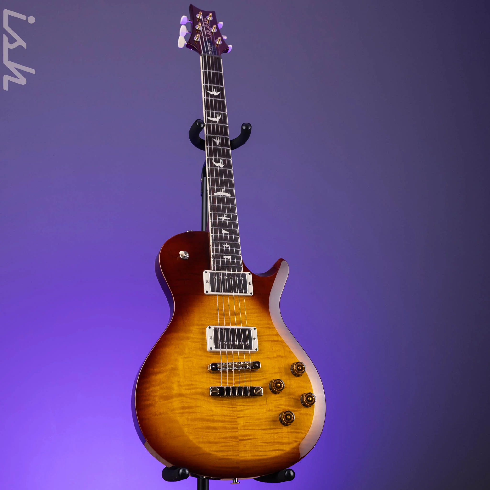 PRS S2 McCarty 594 Singlecut Electric Guitar Honey Gold Burst - Image 2