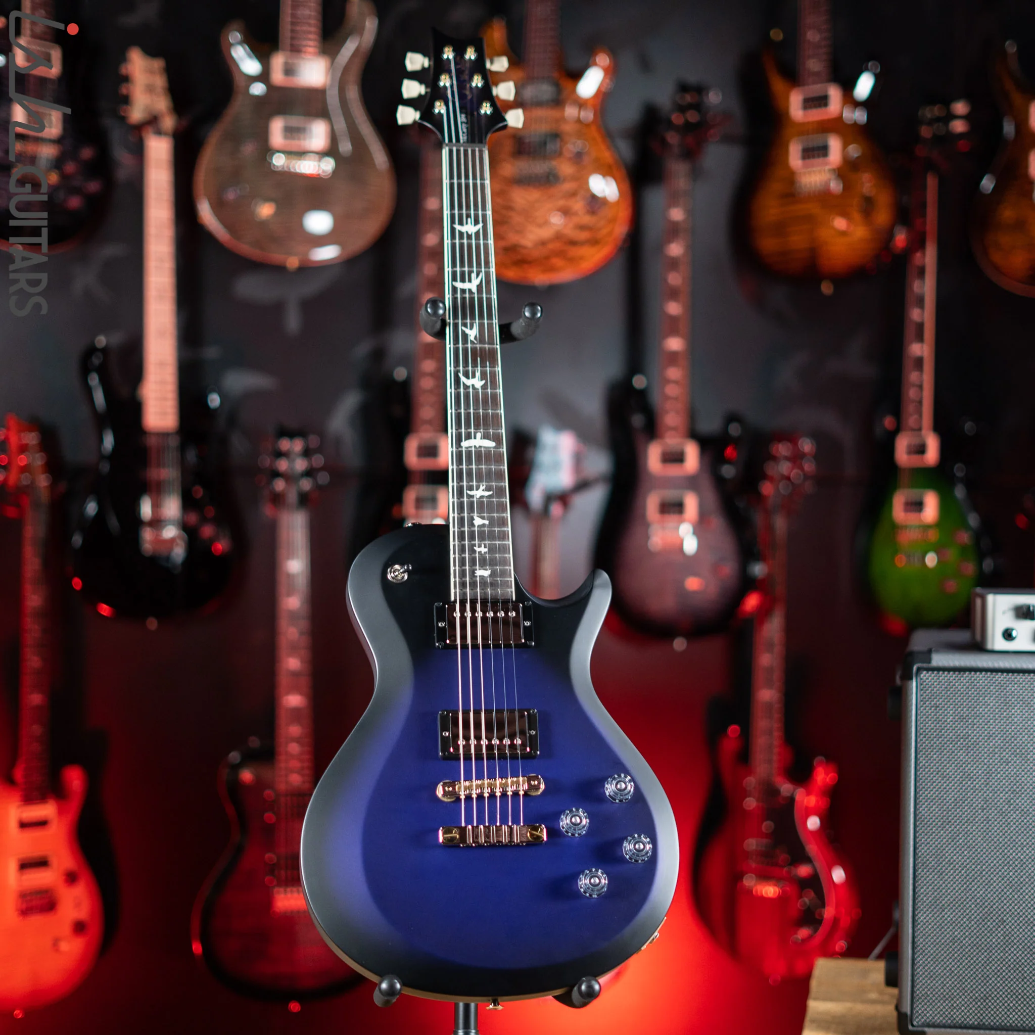 PRS S2 McCarty 594 Singlecut Metallic Purple w/ Black Burst Satin Demo - Image 2