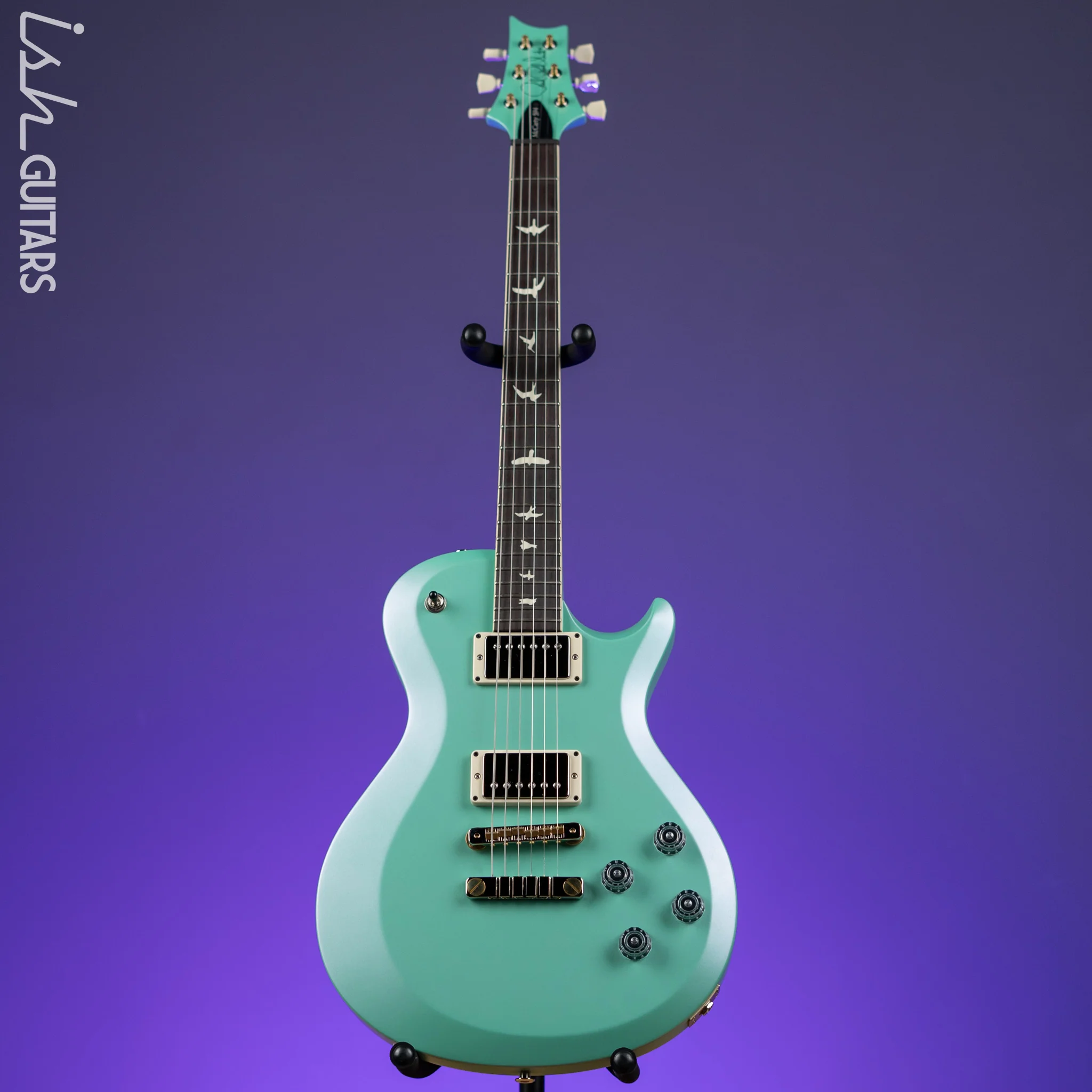PRS S2 McCarty 594 Singlecut Satin Metallic Seafoam Green - Image 2