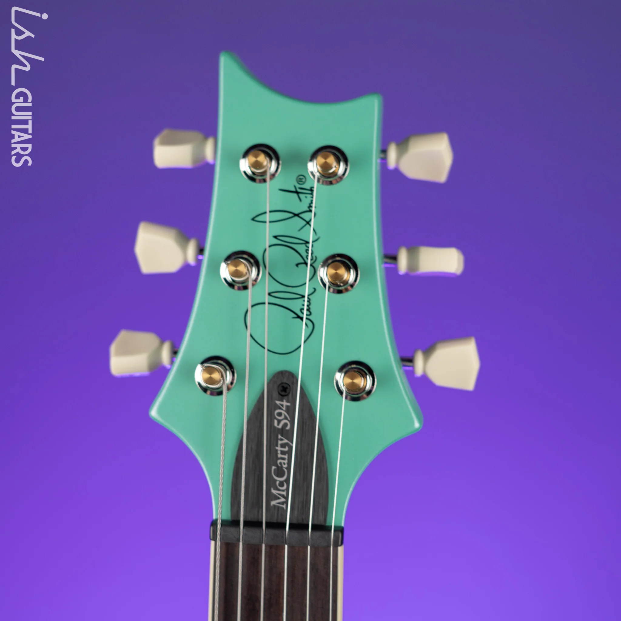 PRS S2 McCarty 594 Singlecut Satin Metallic Seafoam Green - Image 5