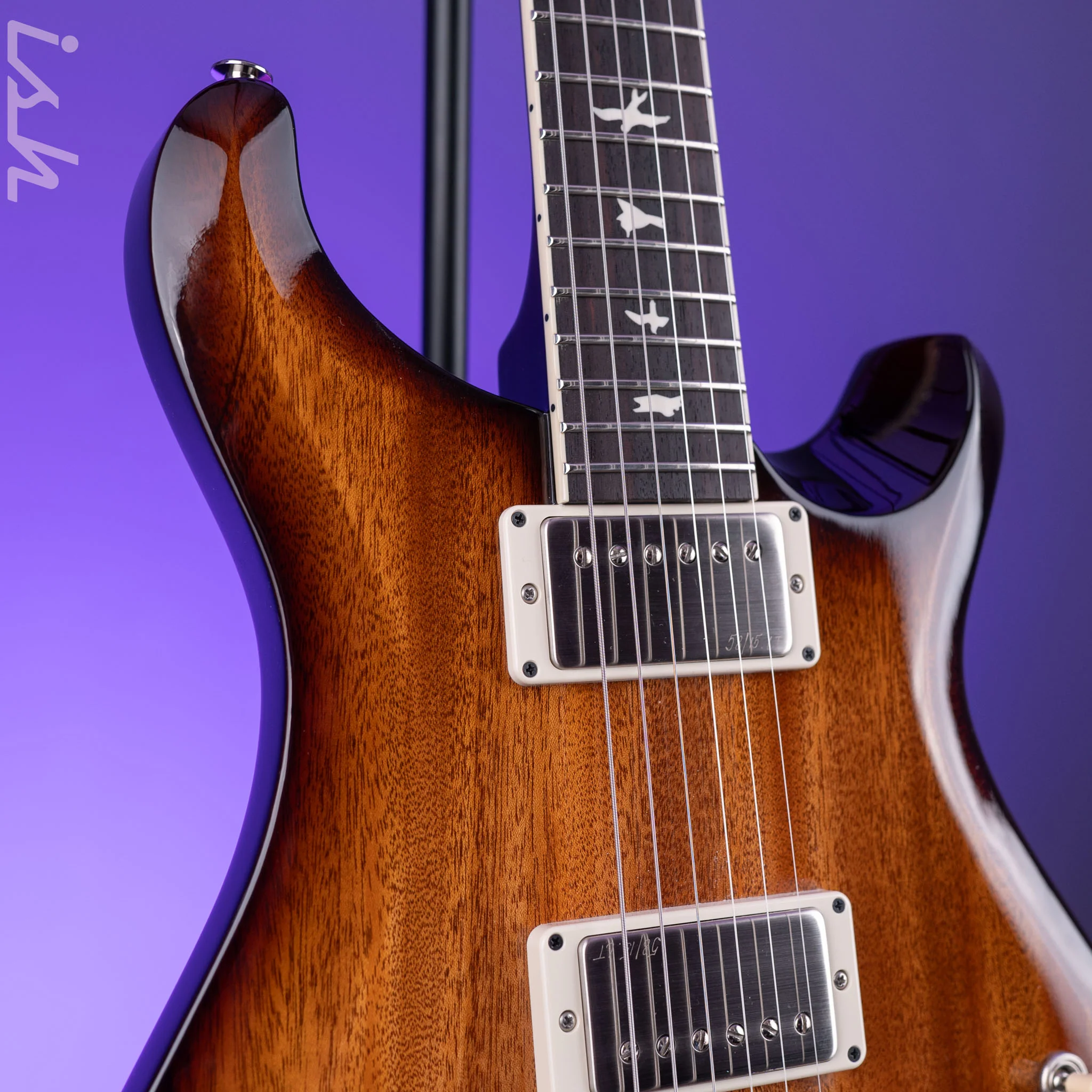 PRS S2 McCarty 594 Thinline Standard McCarty Tobacco Sunburst - Image 3