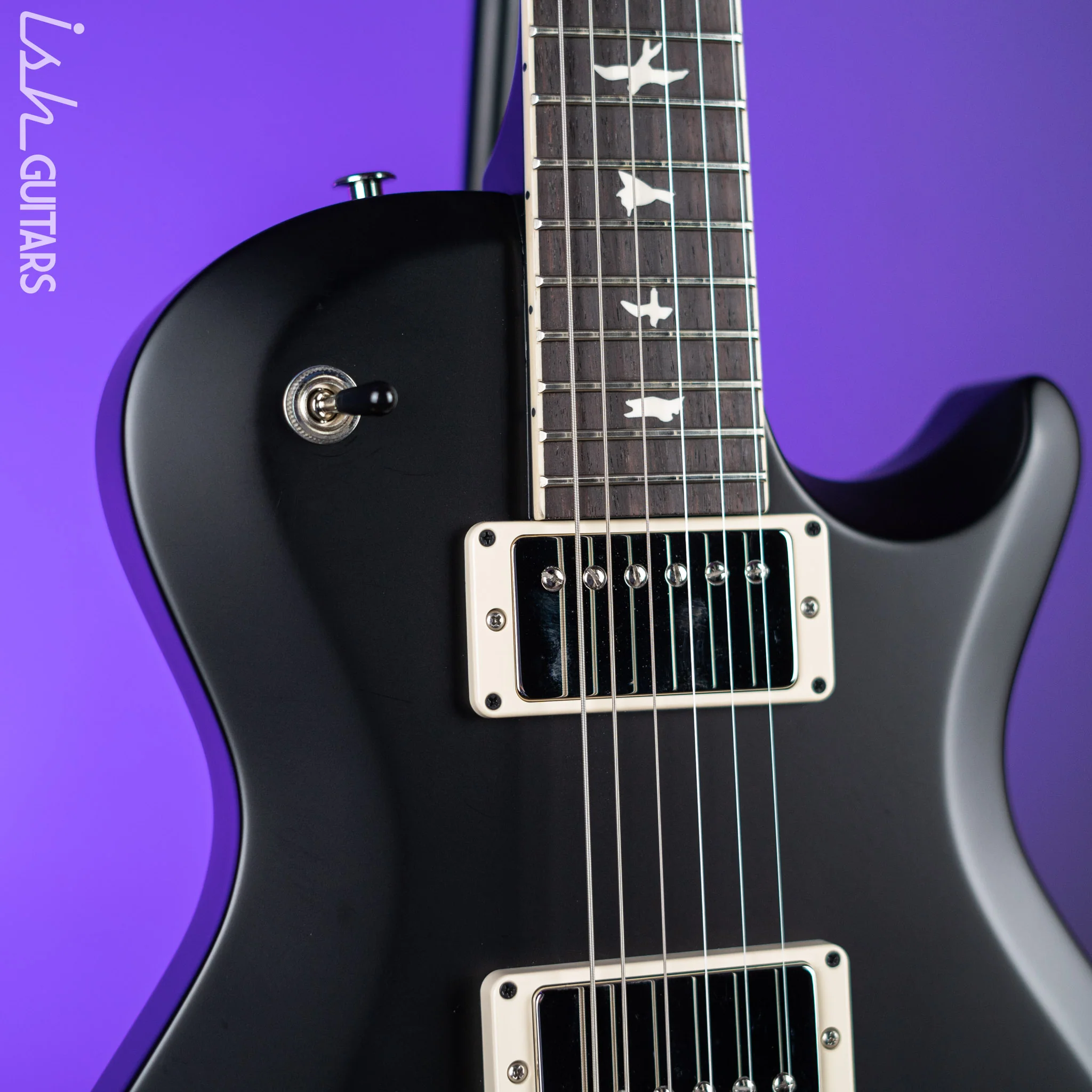 PRS S2 Singlecut McCarty 594 Black Satin Demo - Image 3