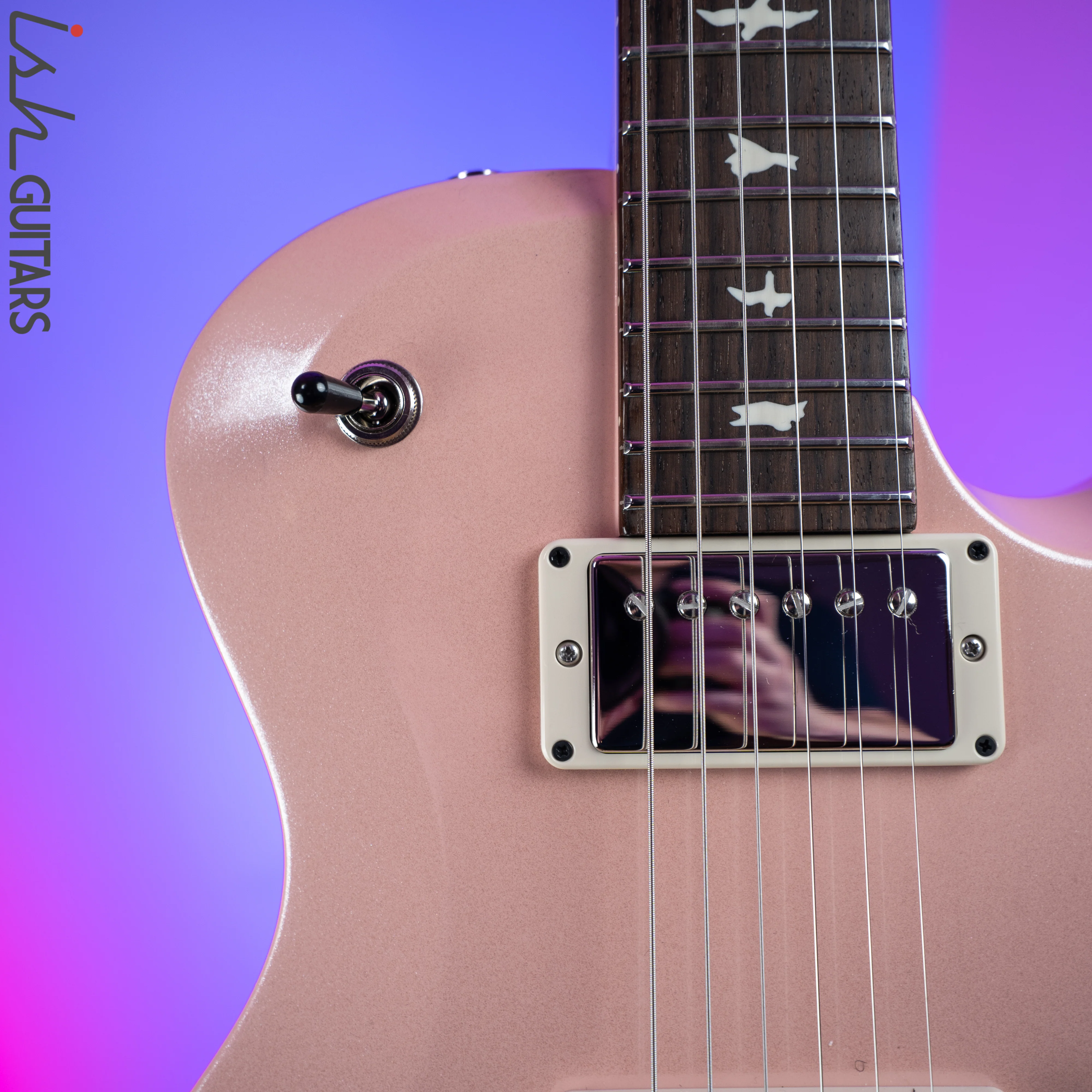 PRS S2 Singlecut Metallic Grandma Hannon Pink - Image 3