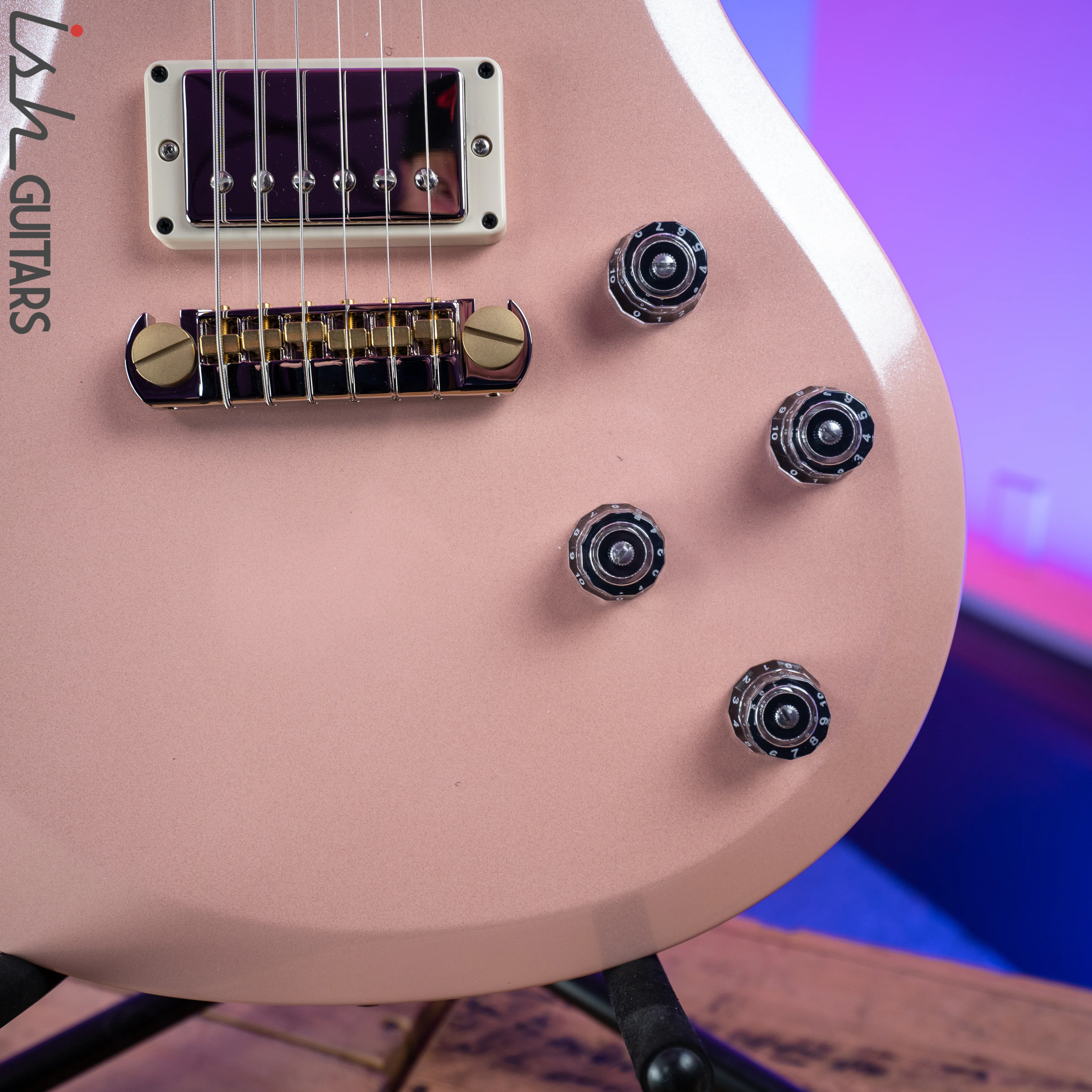 PRS S2 Singlecut Metallic Grandma Hannon Pink - Image 4