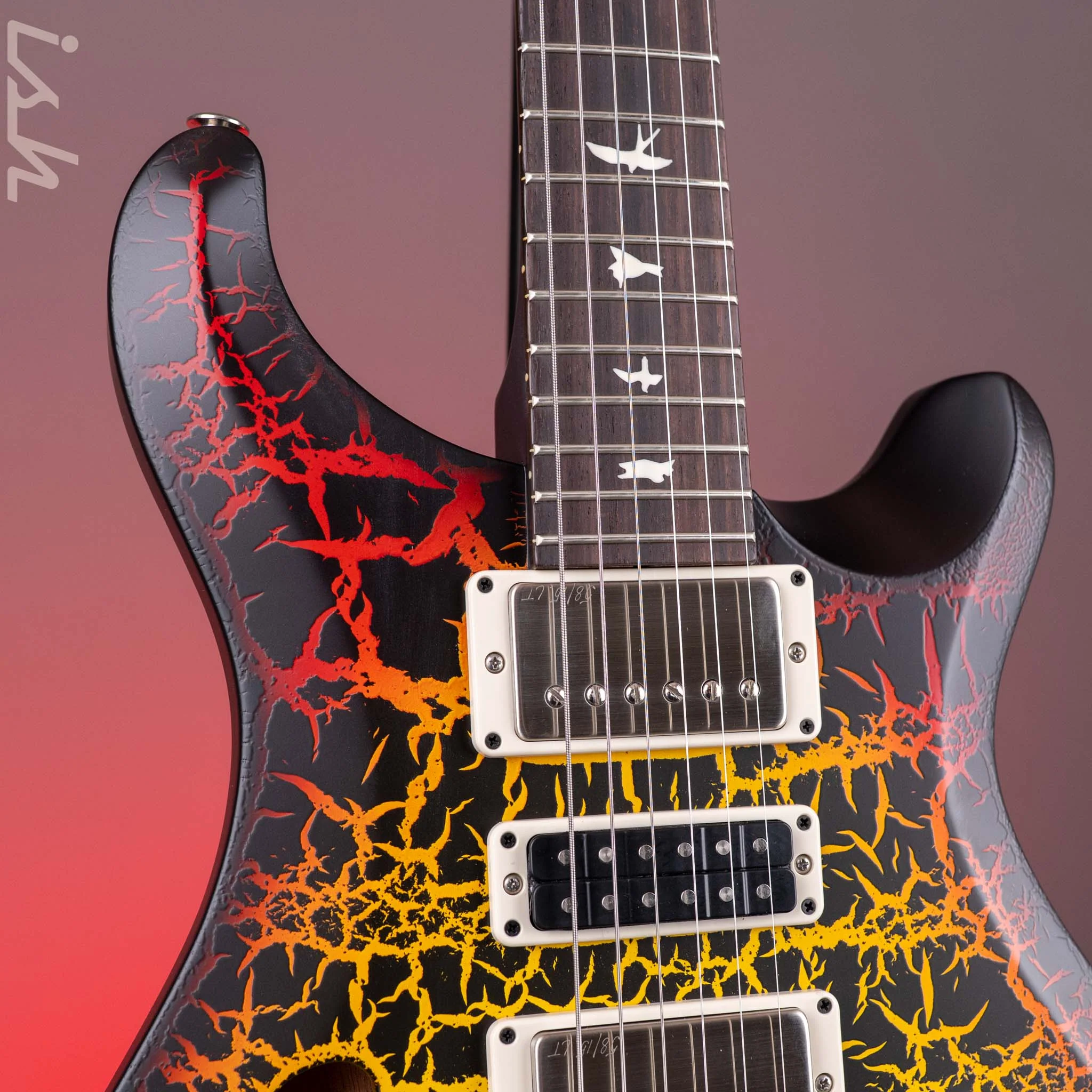 PRS S2 Special Semi-Hollow Sunburst Crackle Sprayer’s Choice - Image 4