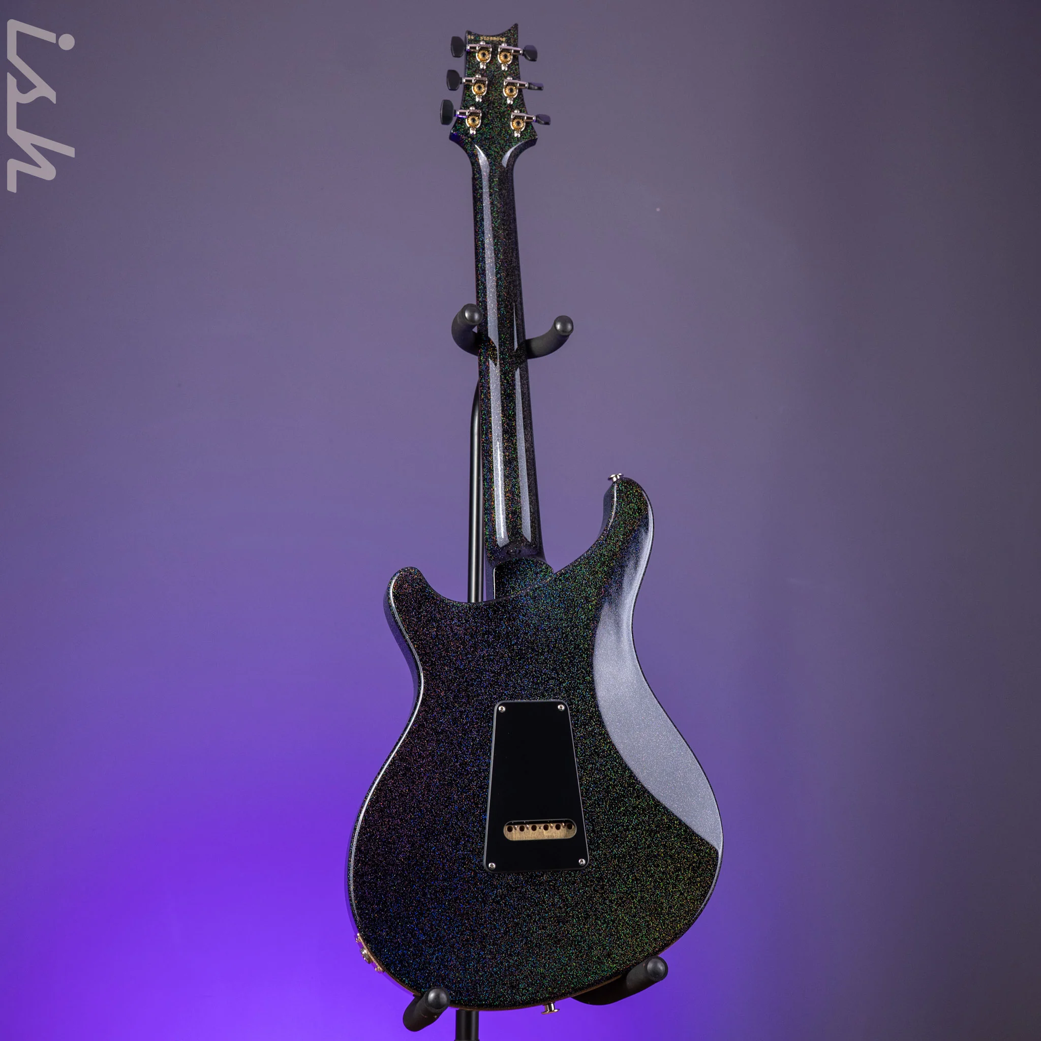 PRS S2 Vela HHT Gloss Black Rainbow Holoflake *New Model* - Image 8
