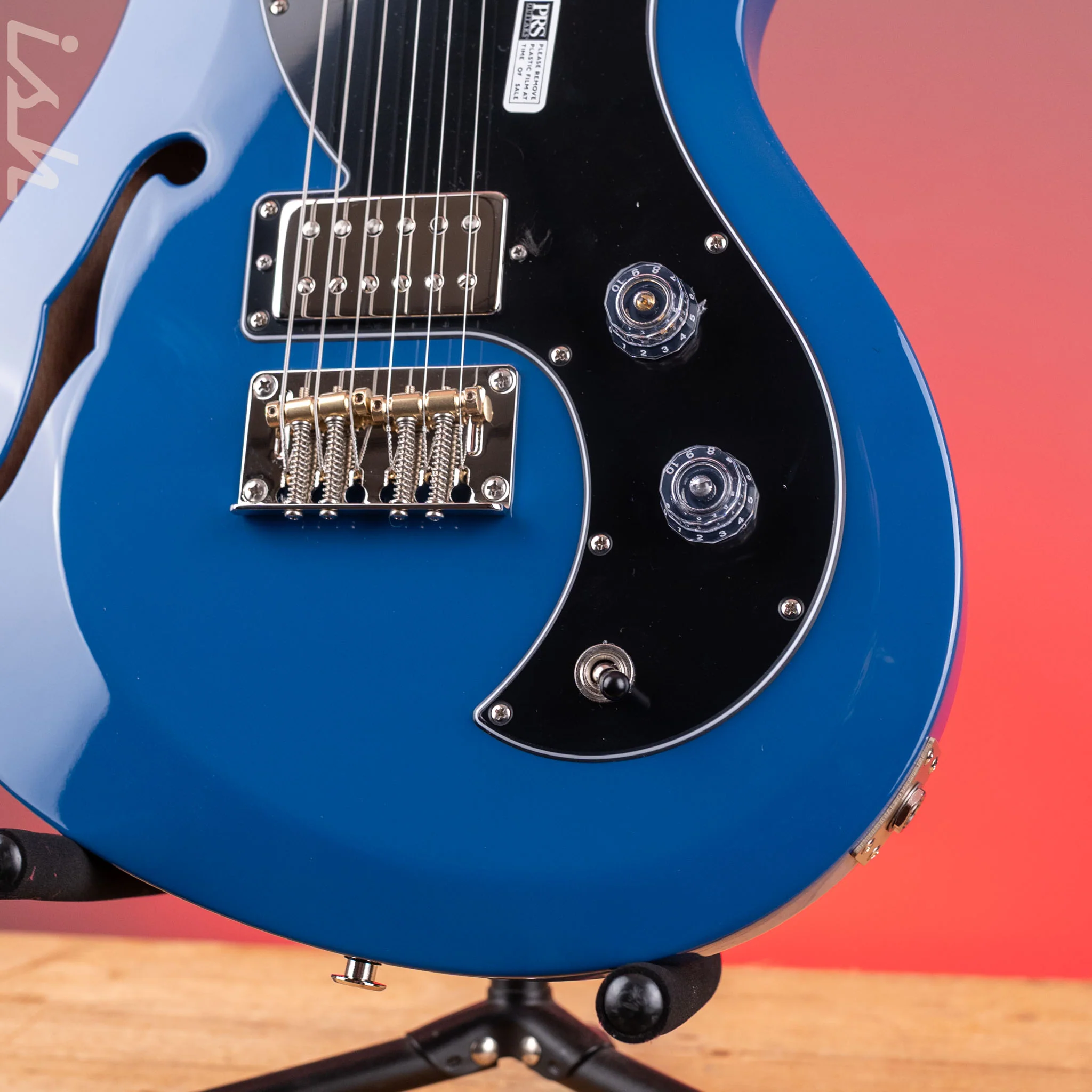 PRS S2 Vela Semi-Hollow Electric Guitar Space Blue - Image 5