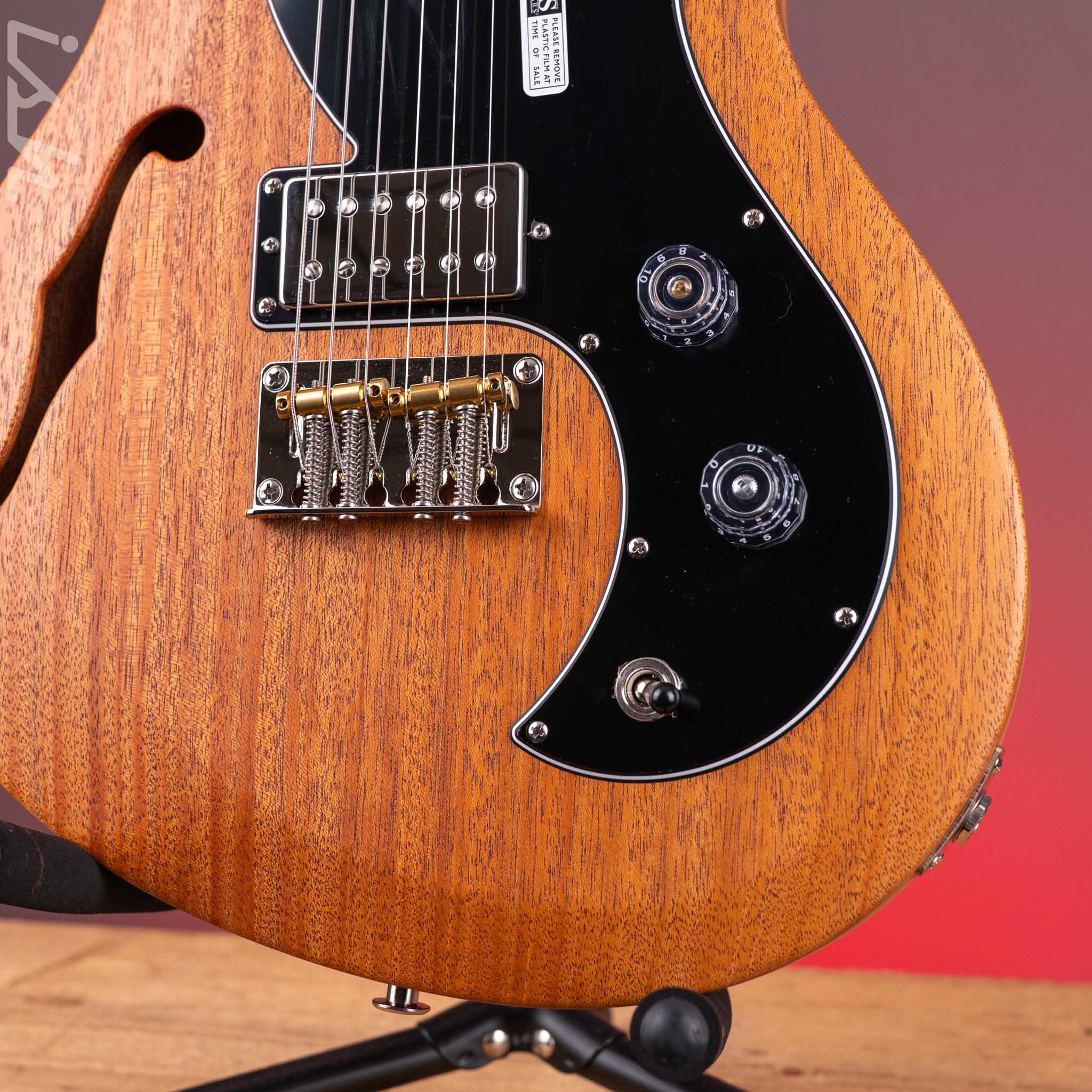 PRS S2 Vela Semi-Hollow Reclaimed Natural Mahogany - Image 5
