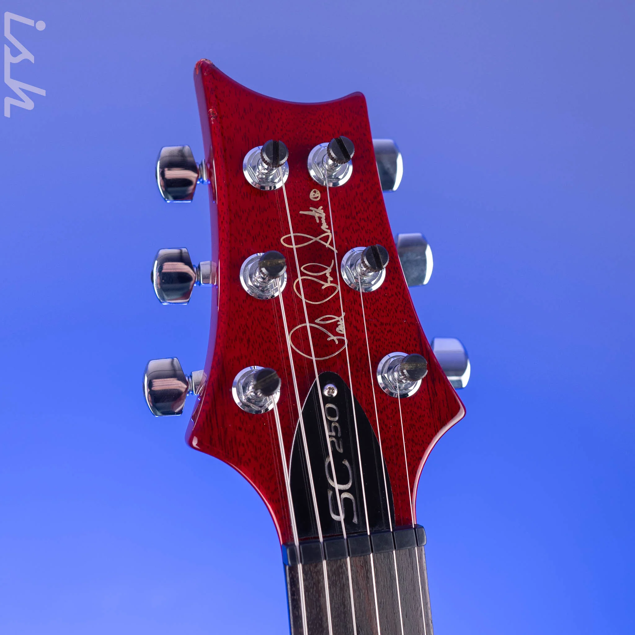 2007 PRS SC250 Electric Guitar Black Cherry - Image 5
