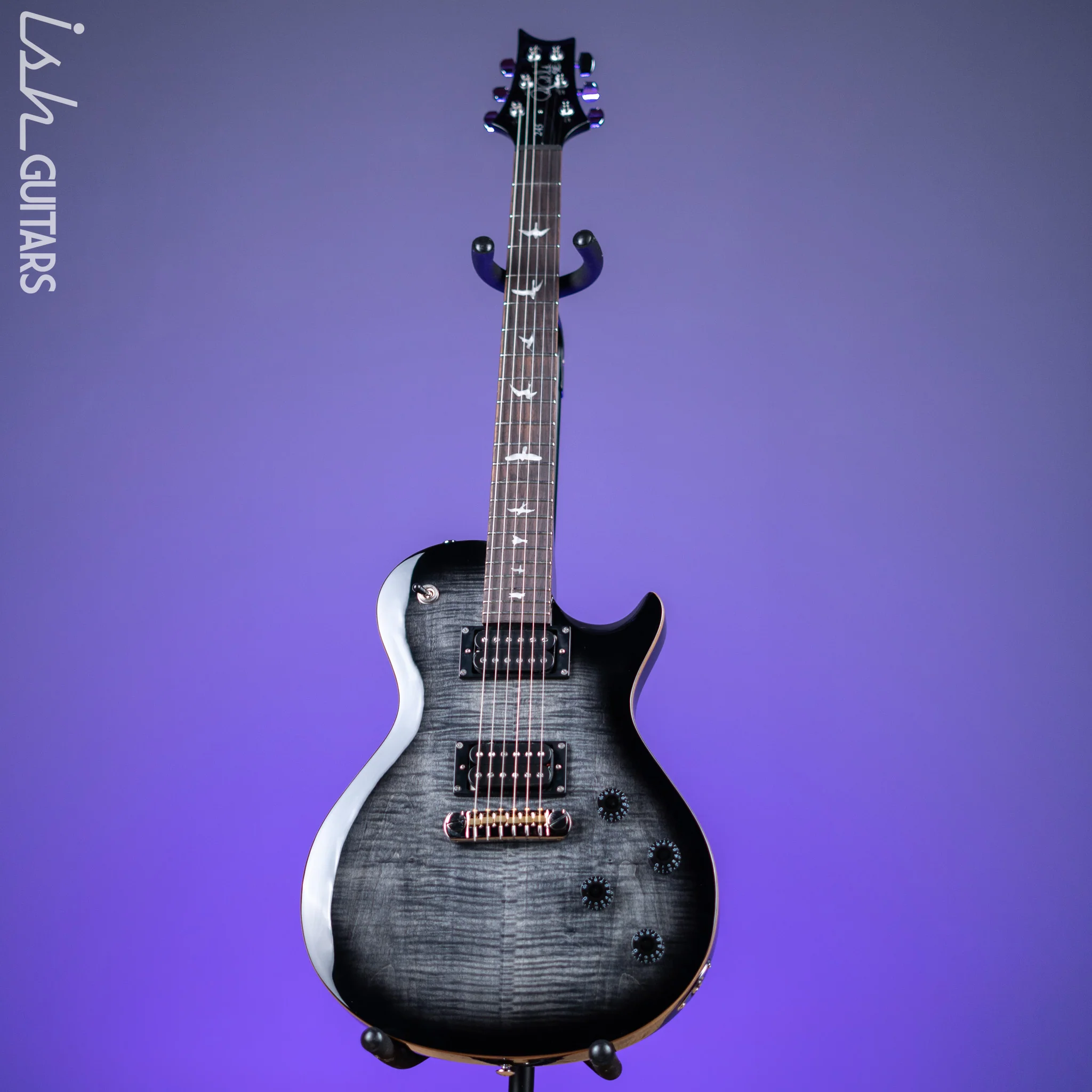 PRS SE 245 Electric Guitar Charcoal Burst - Image 2