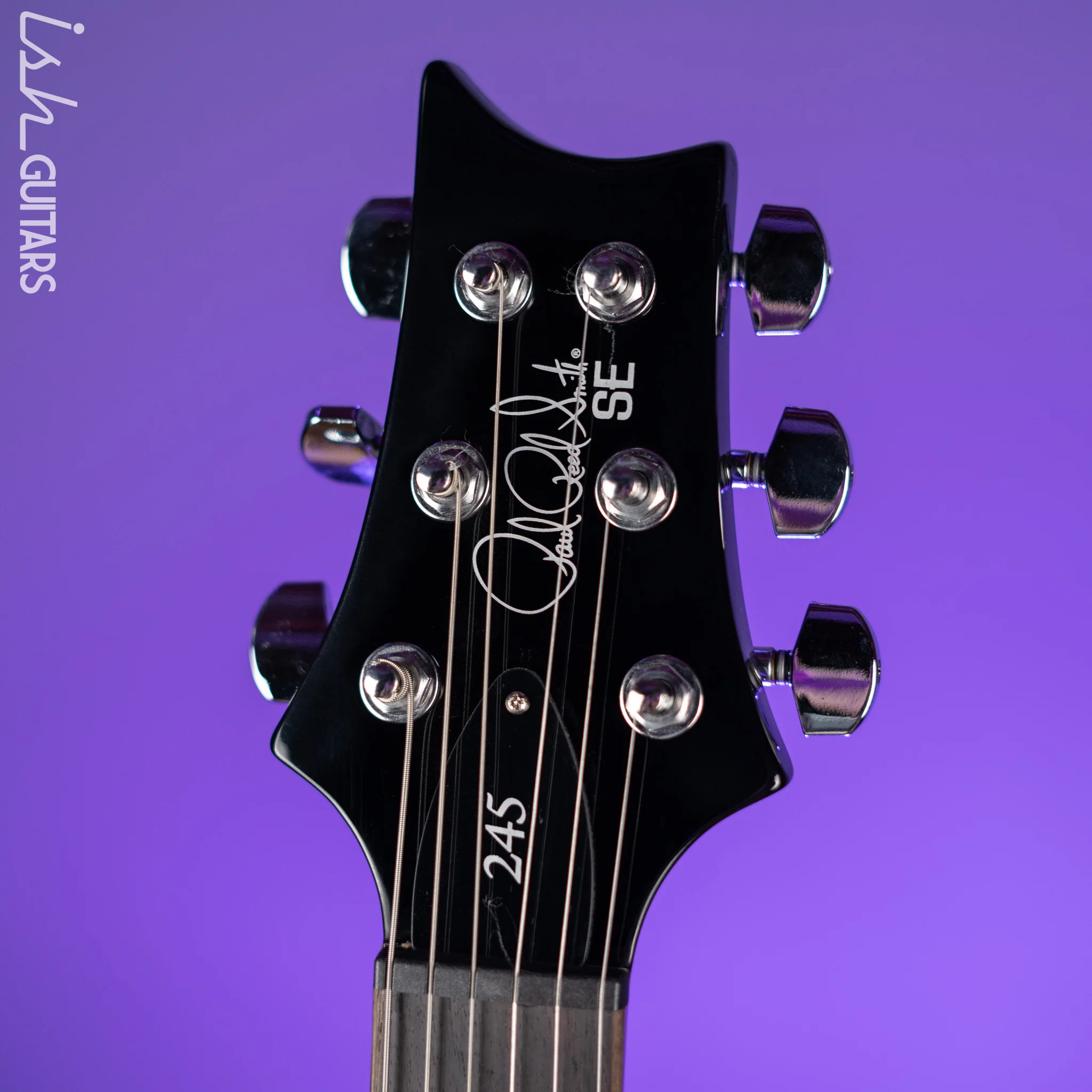 PRS SE 245 Electric Guitar Charcoal Burst - Image 6