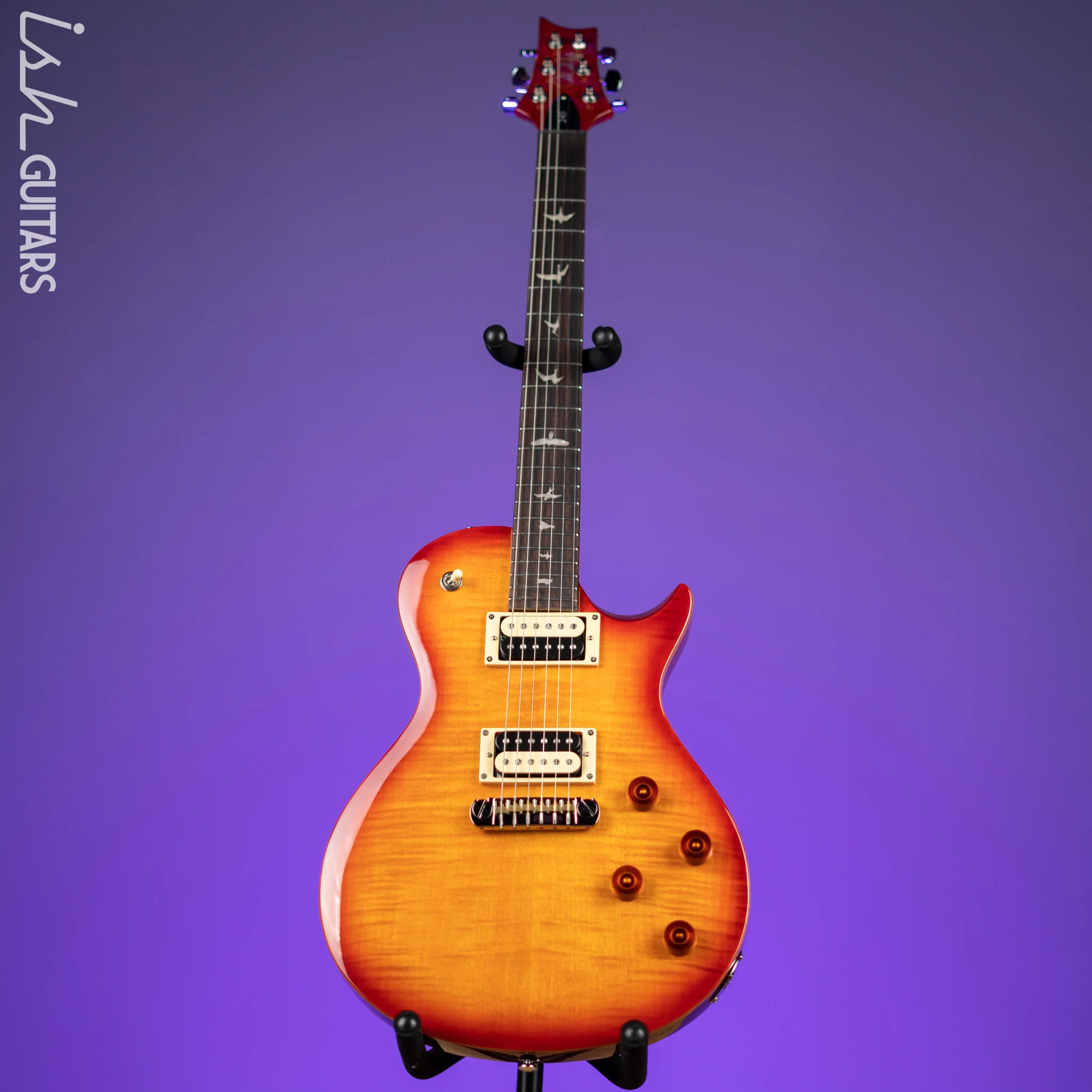 PRS SE 245 Singlecut Electric Guitar Vintage Sunburst - Image 2