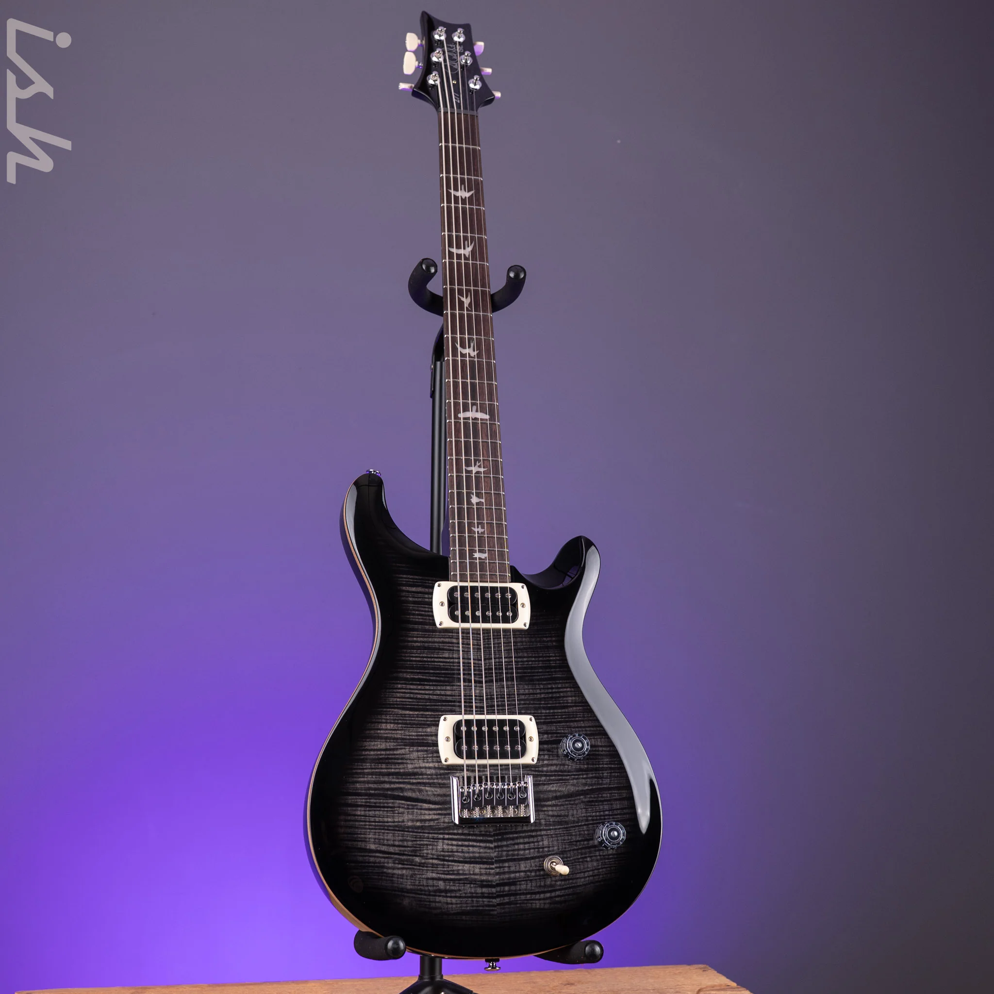 PRS SE 277 Baritone Charcoal Burst - Image 2