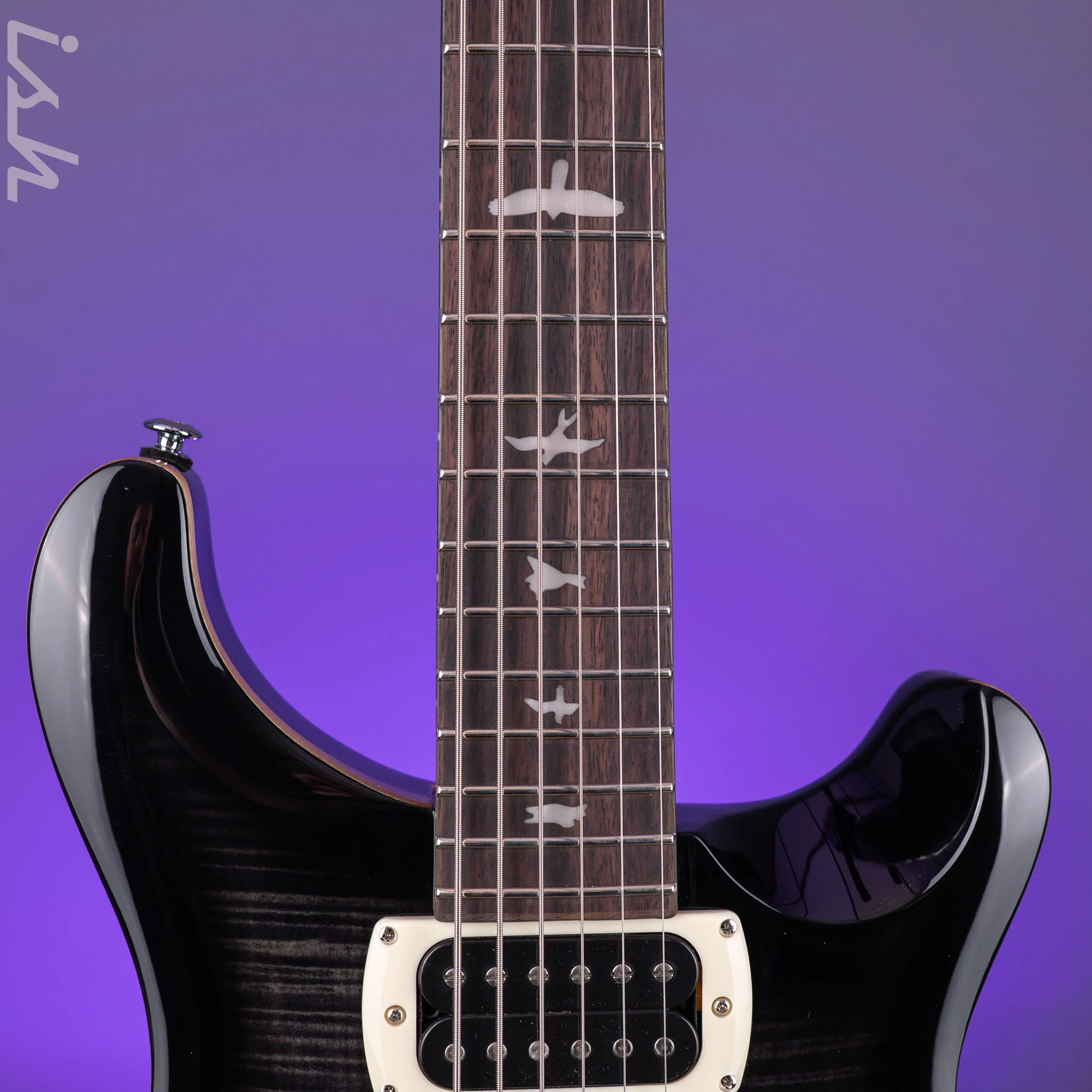 PRS SE 277 Baritone Charcoal Burst - Image 7