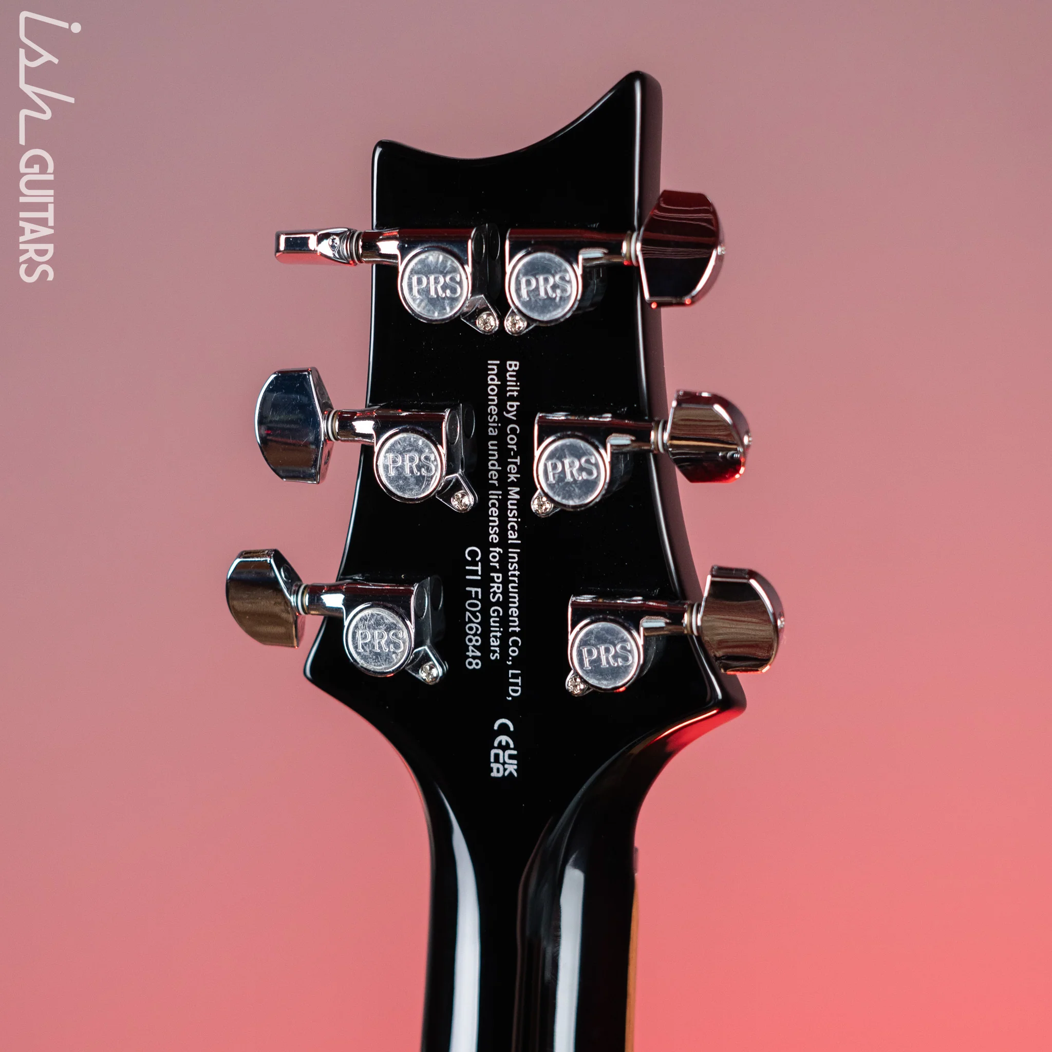 PRS SE 277 Baritone Electric Guitar Charcoal Burst - Image 10