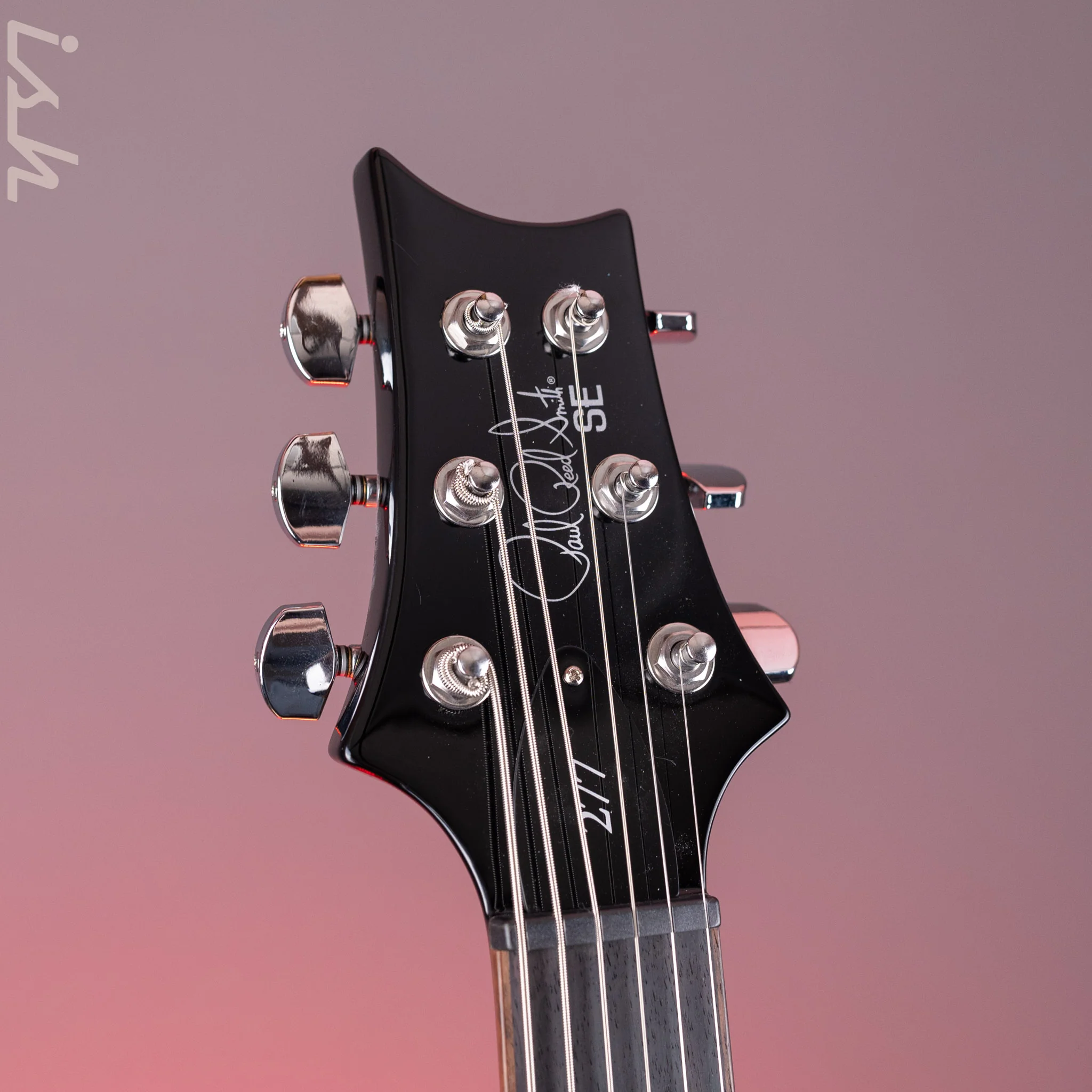 PRS SE 277 Baritone Electric Guitar Charcoal Burst - Image 5