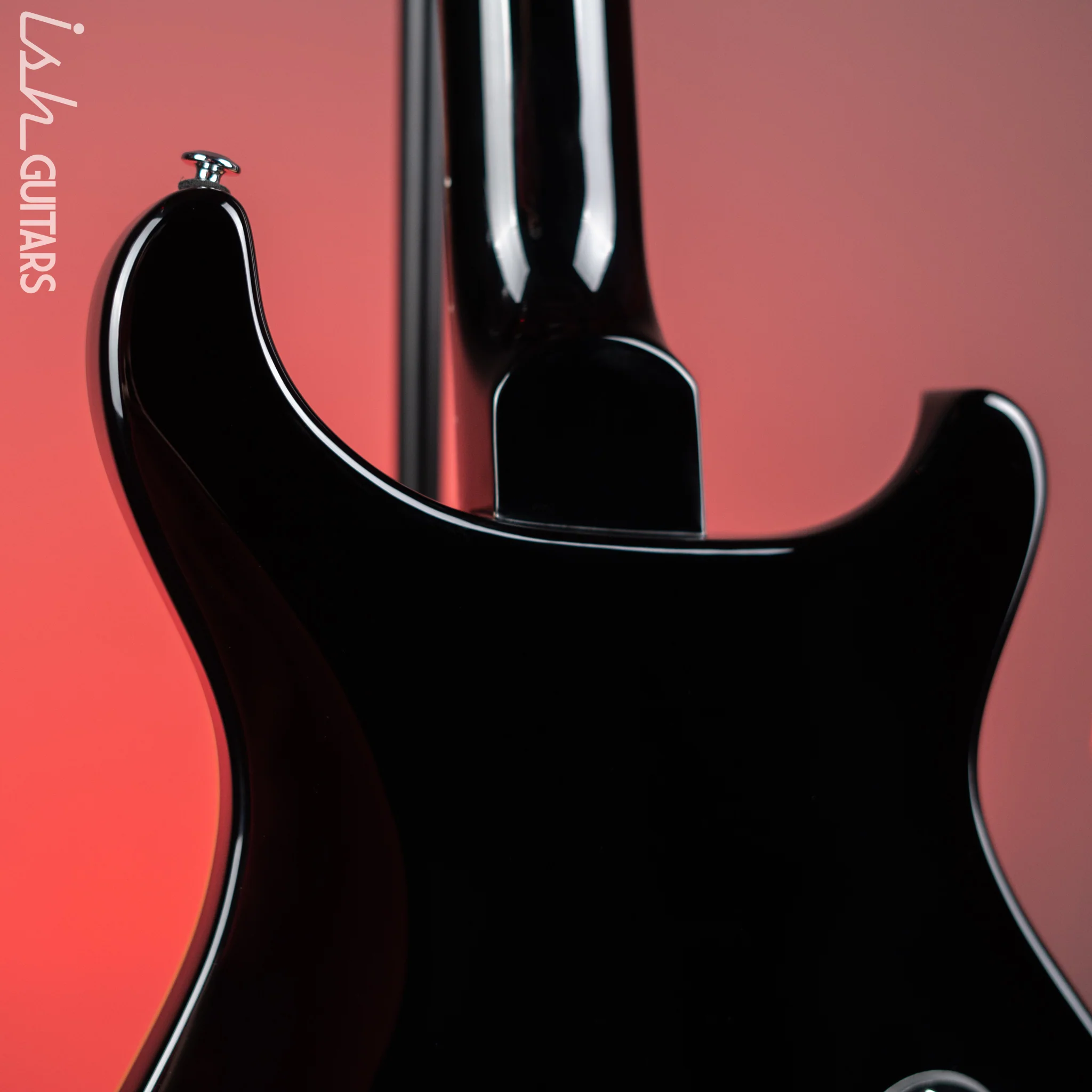 PRS SE 277 Baritone Left Handed Electric Guitar Charcoal Burst - Image 8