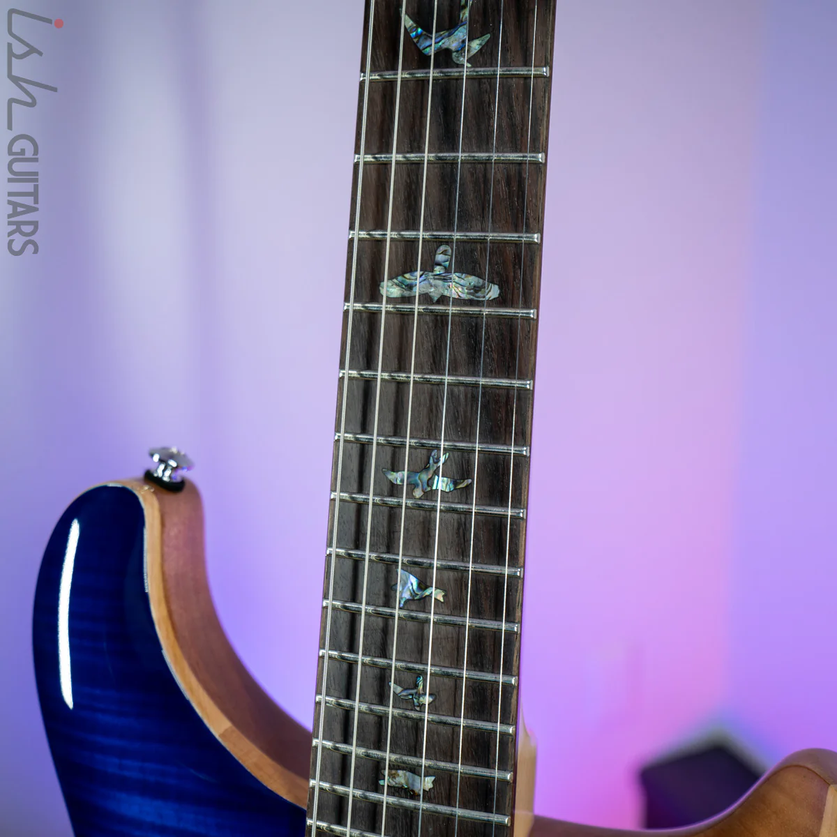 PRS SE 35th Anniversary Custom 24 Faded Blue Burst - Image 6