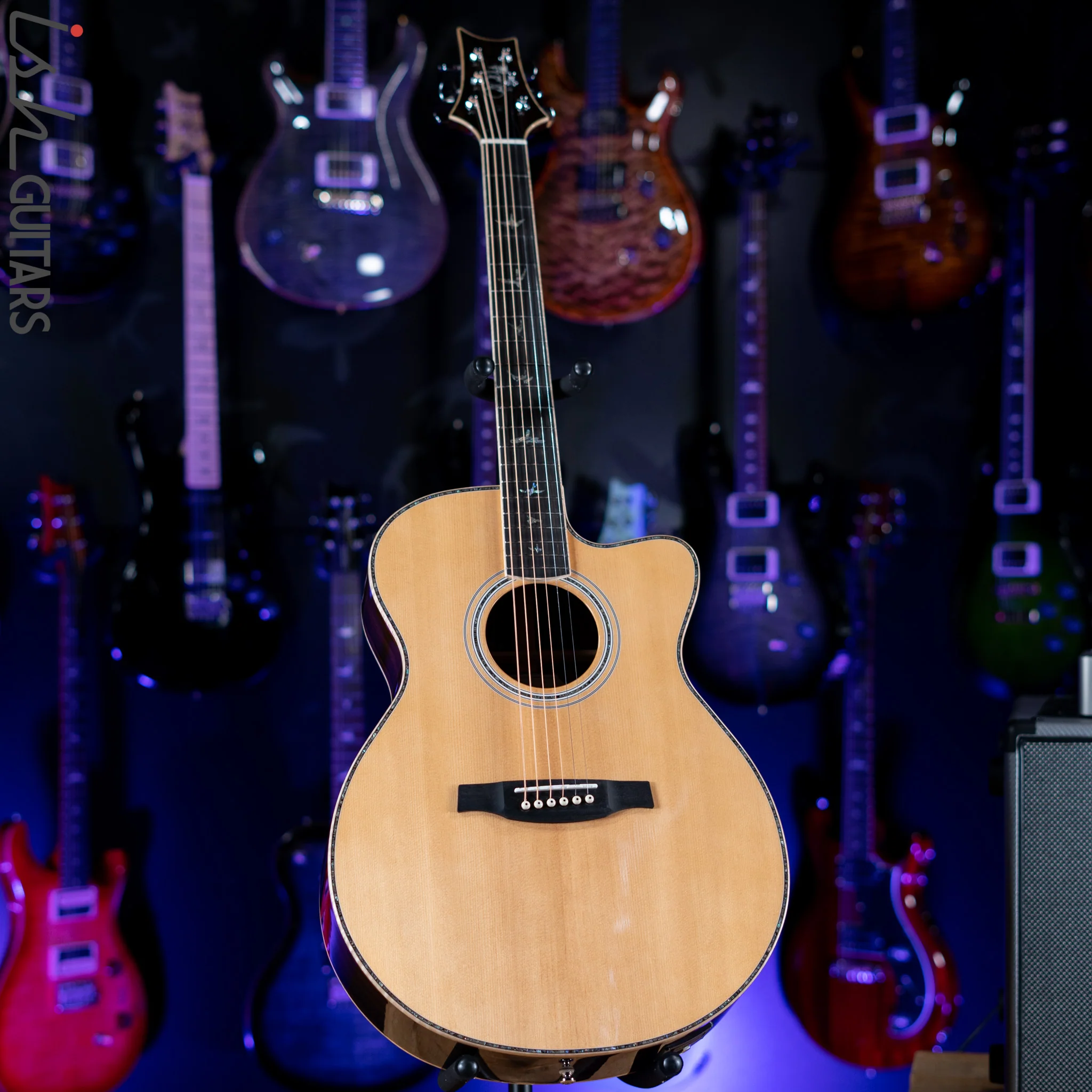 PRS SE A60E Angelus Acoustic Electric Guitar Ziricote Demo - Image 3