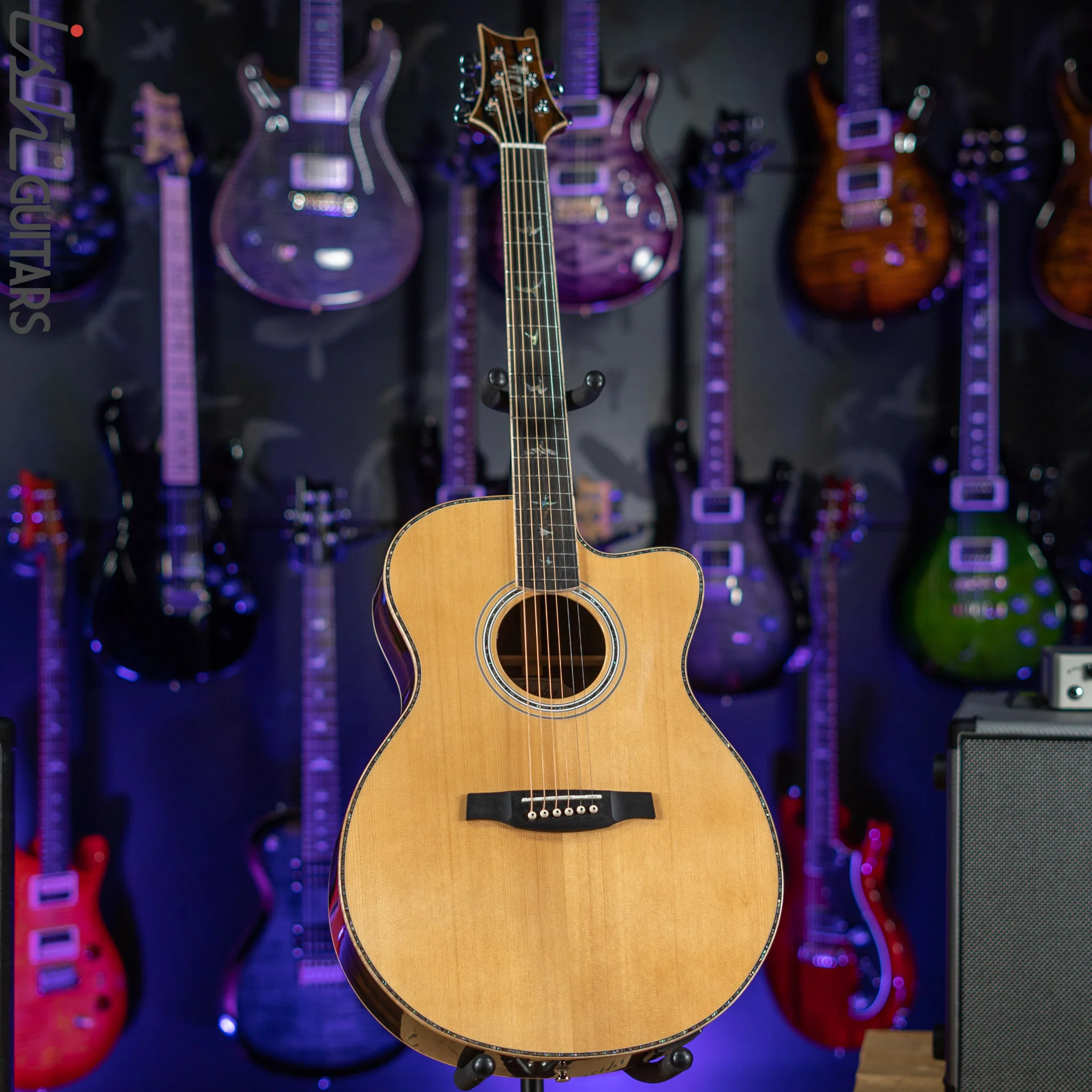 PRS SE A60E Angelus Acoustic Electric Guitar Ziricote - Image 3