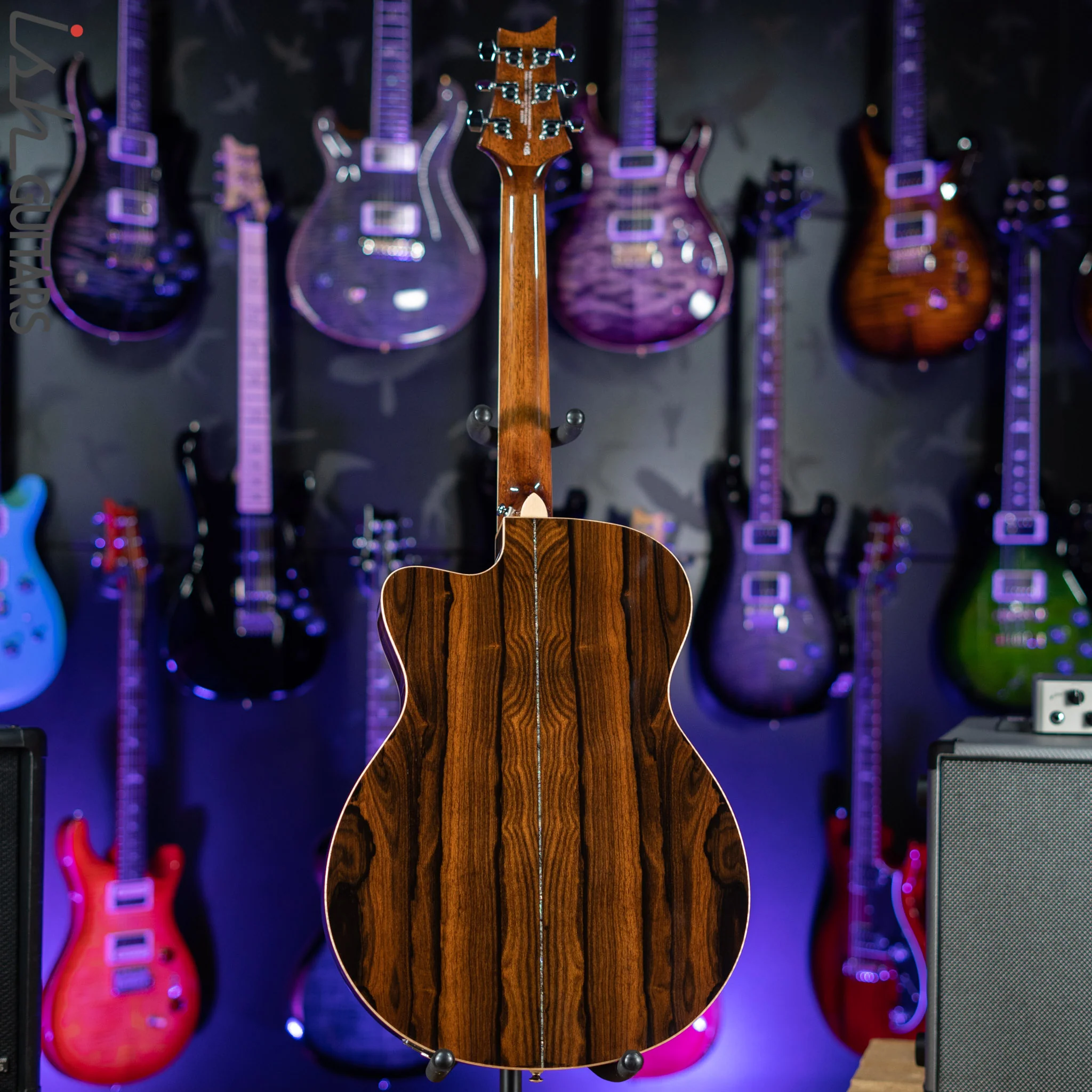 PRS SE A60E Angelus Acoustic Electric Guitar Ziricote - Image 7