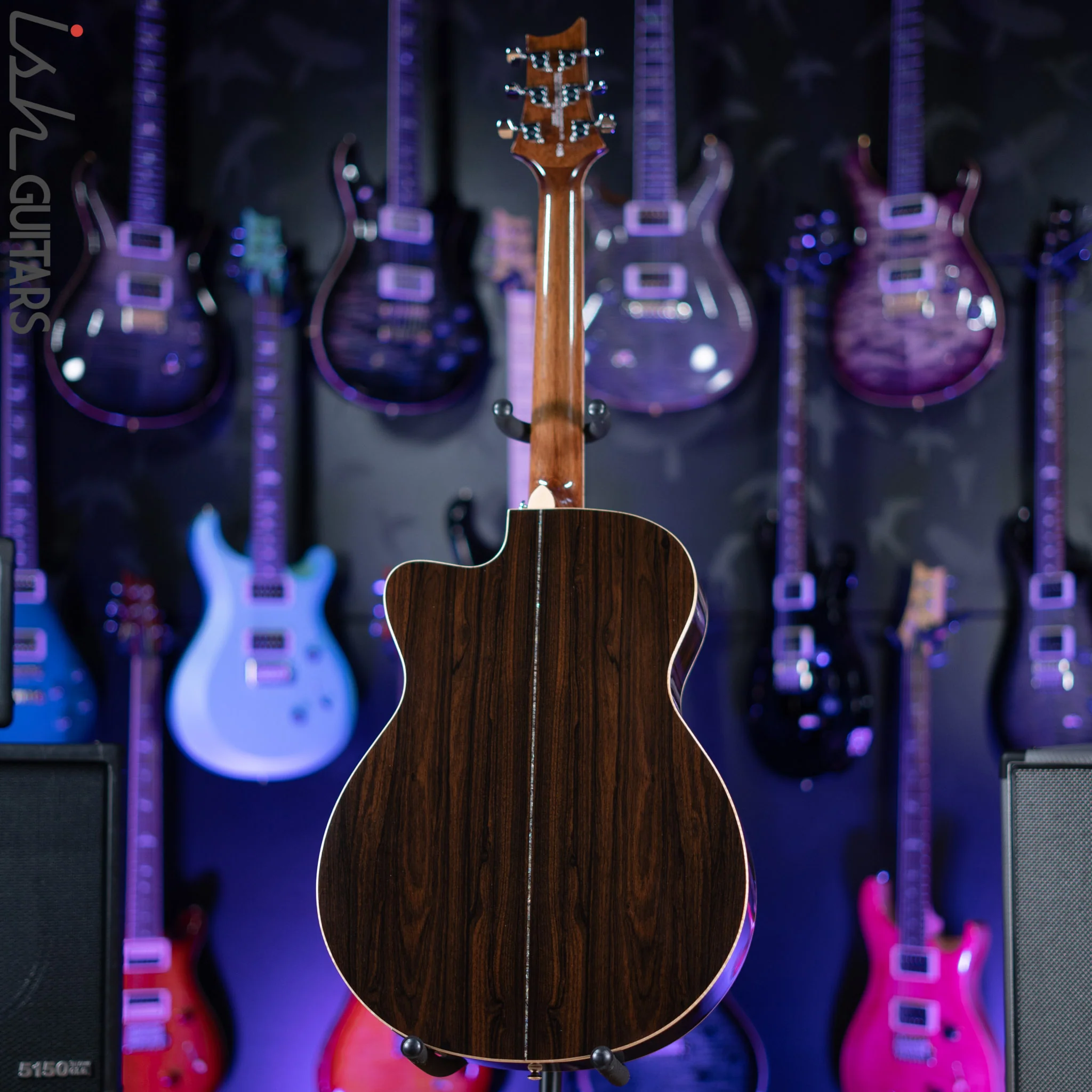 PRS SE A60E Angelus Acoustic Electric Guitar Ziricote Demo - Image 8