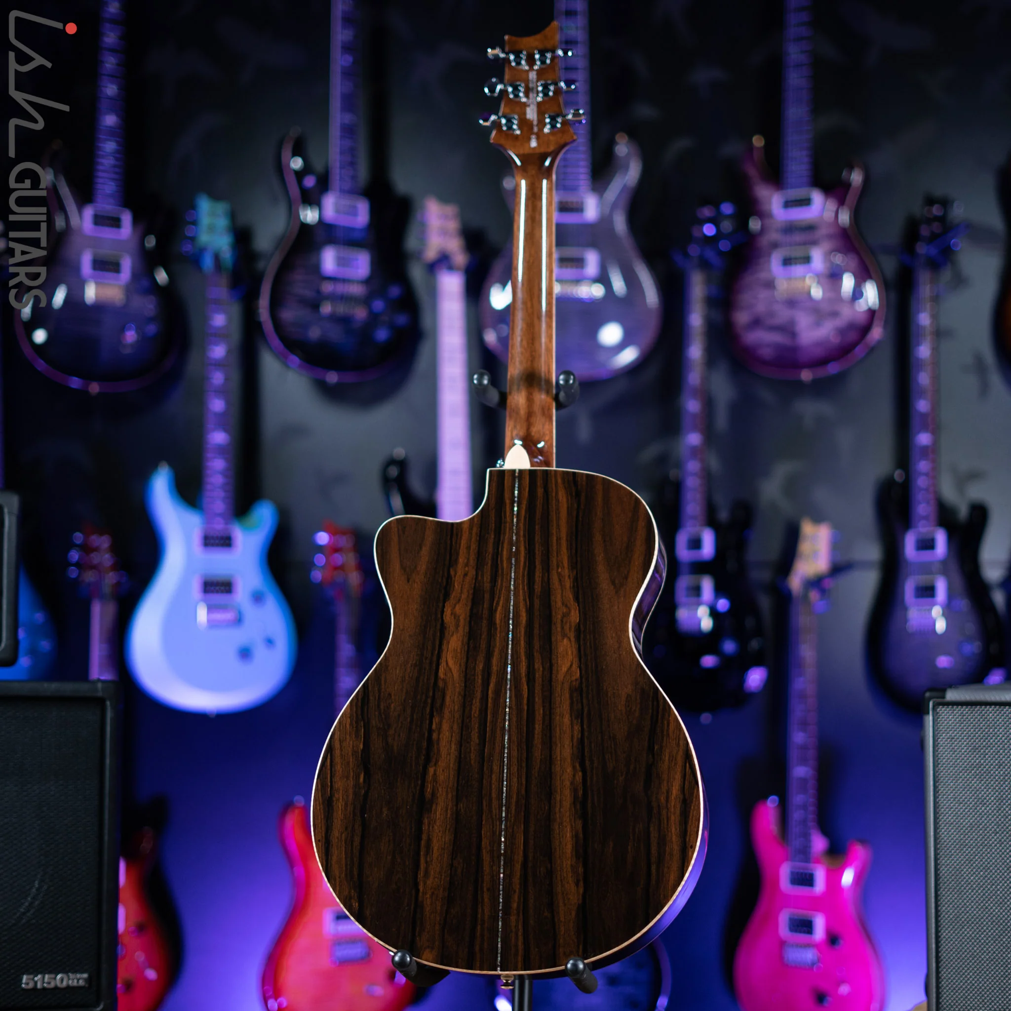 PRS SE A60E Angelus Acoustic Electric Guitar Ziricote - Image 8
