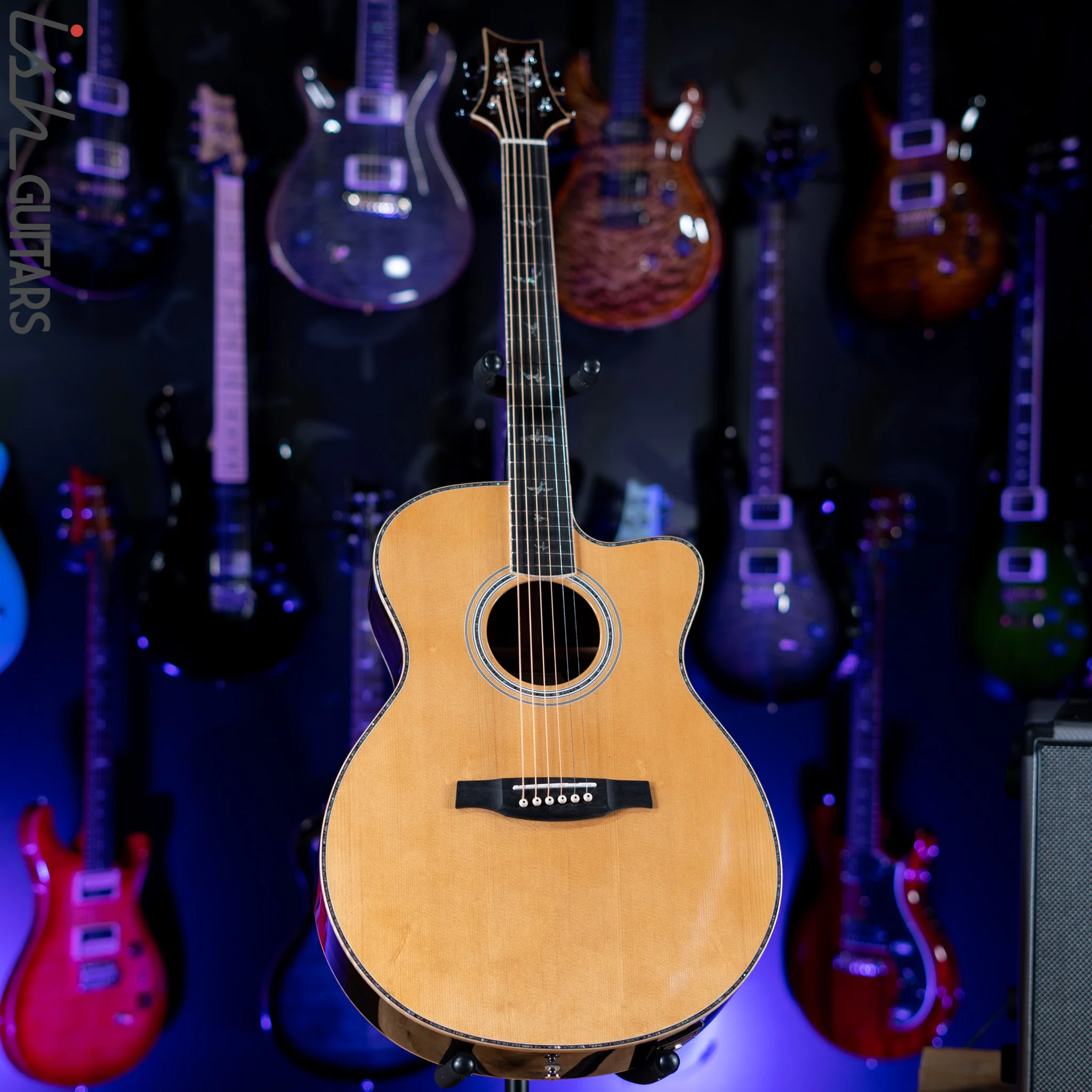 PRS SE A60E Angelus Acoustic Electric Guitar Ziricote - Image 3