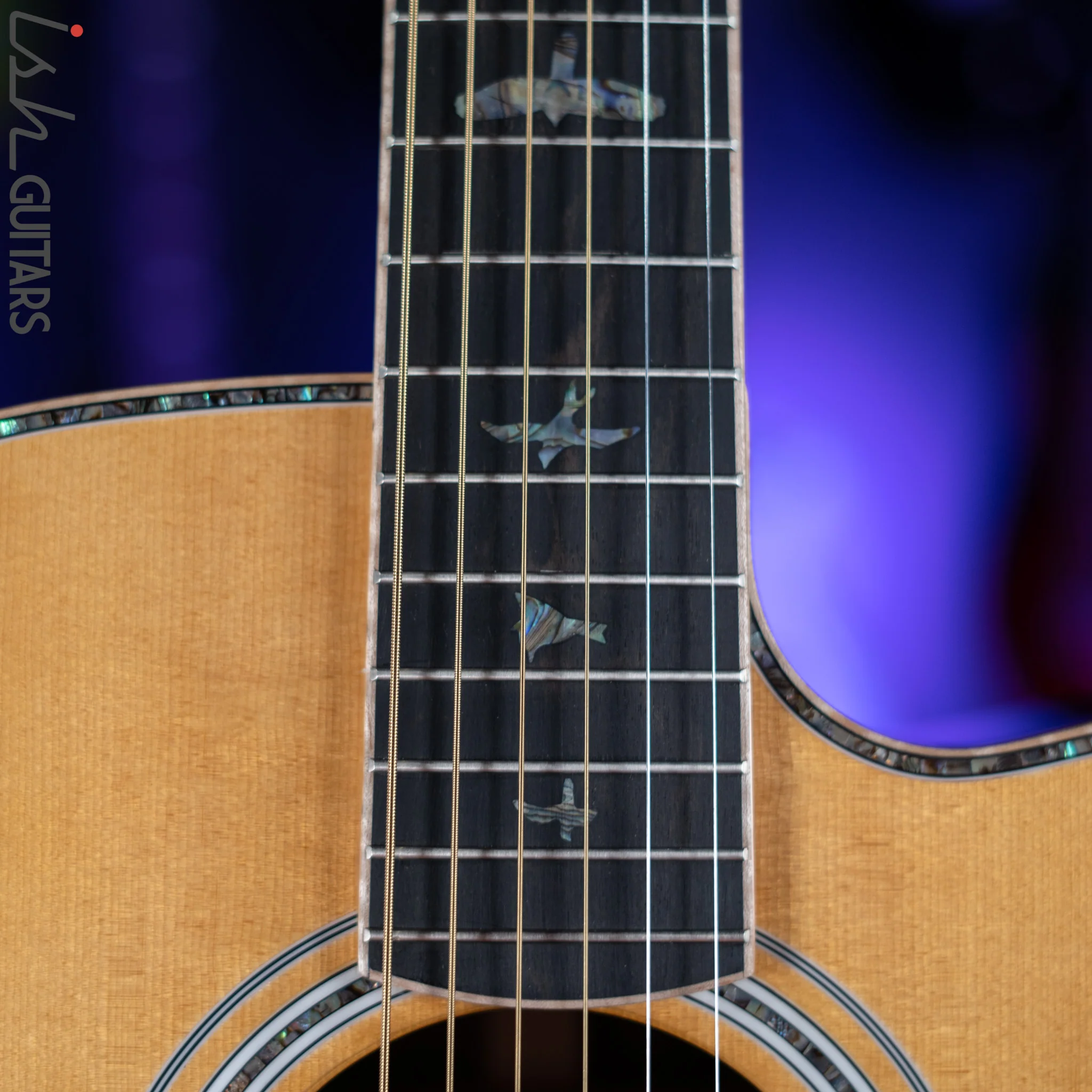 PRS SE A60E Angelus Acoustic Electric Guitar Ziricote Excellent Condition - Image 6