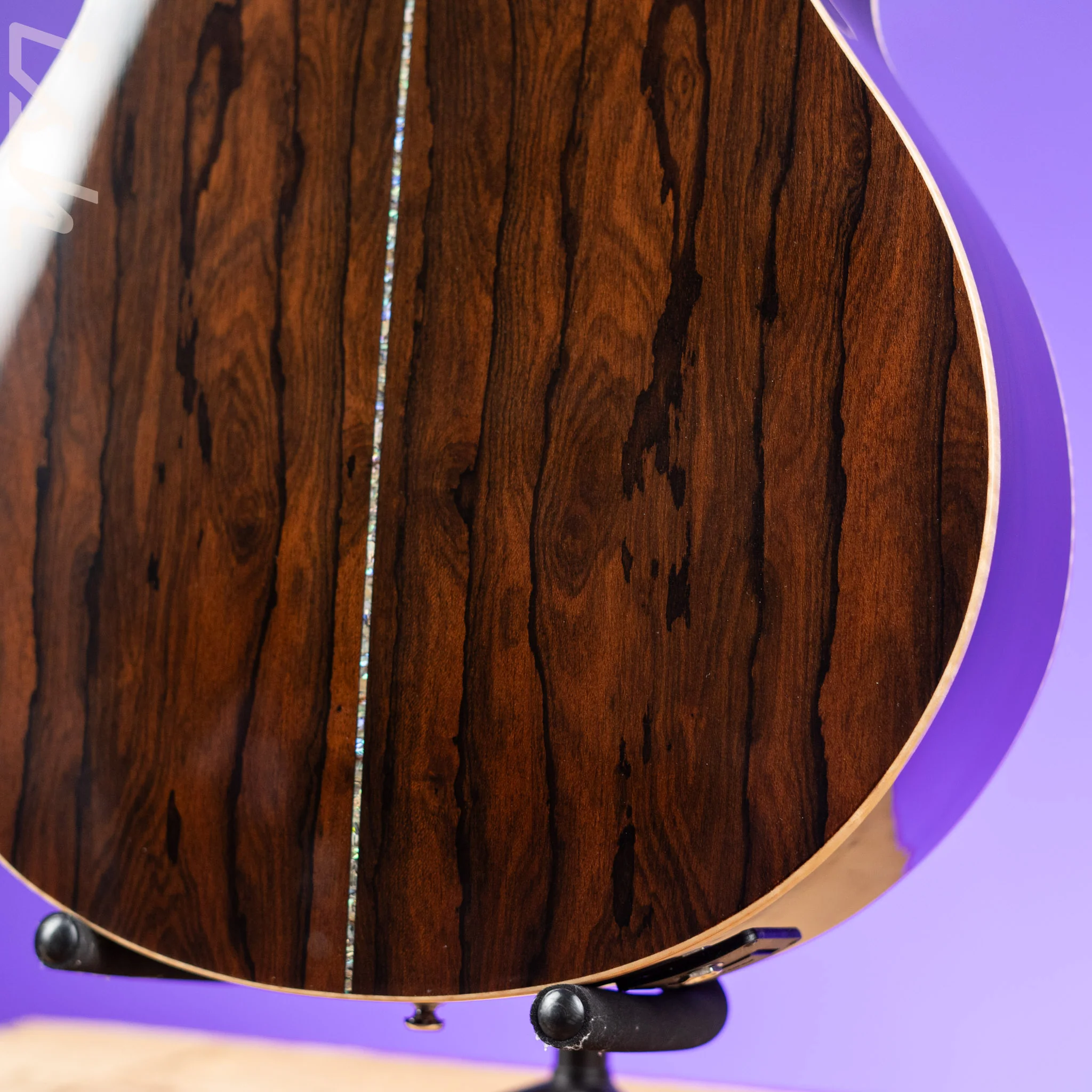 PRS SE AL60E Left Handed Acoustic-Electric Guitar Natural Demo - Image 9
