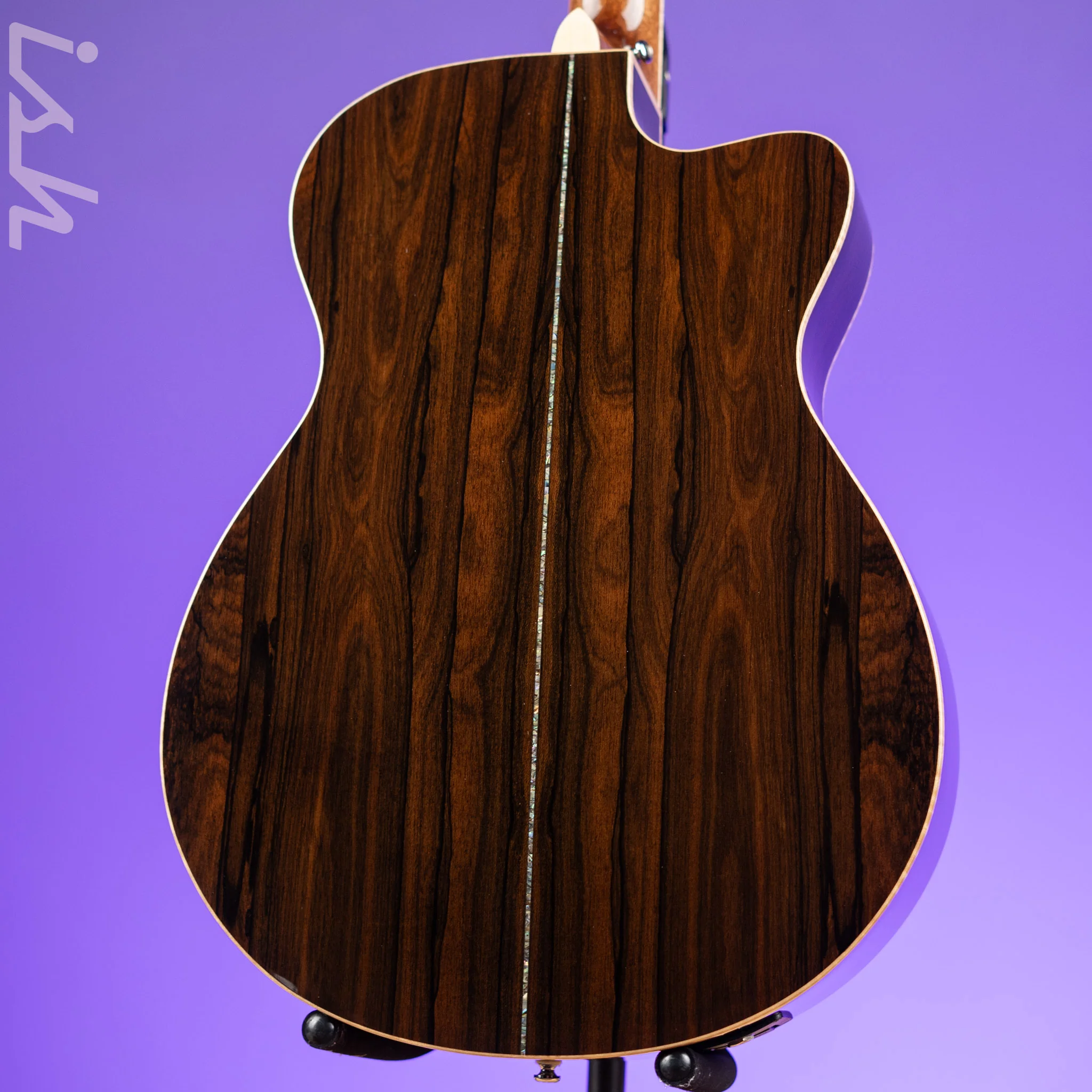 PRS SE AL60E Left Handed Acoustic-Electric Guitar Natural Demo - Image 7
