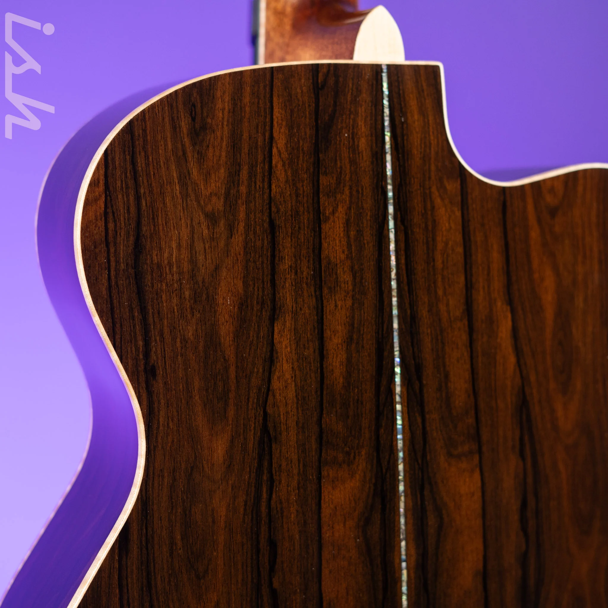 PRS SE AL60E Left Handed Acoustic-Electric Guitar Natural Demo - Image 8
