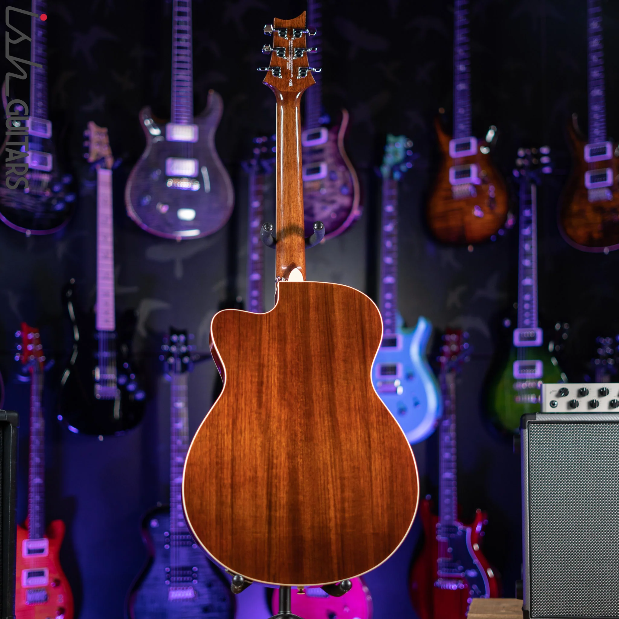 PRS SE Angelus A40E Acoustic Electric Guitar Natural Demo - Image 8