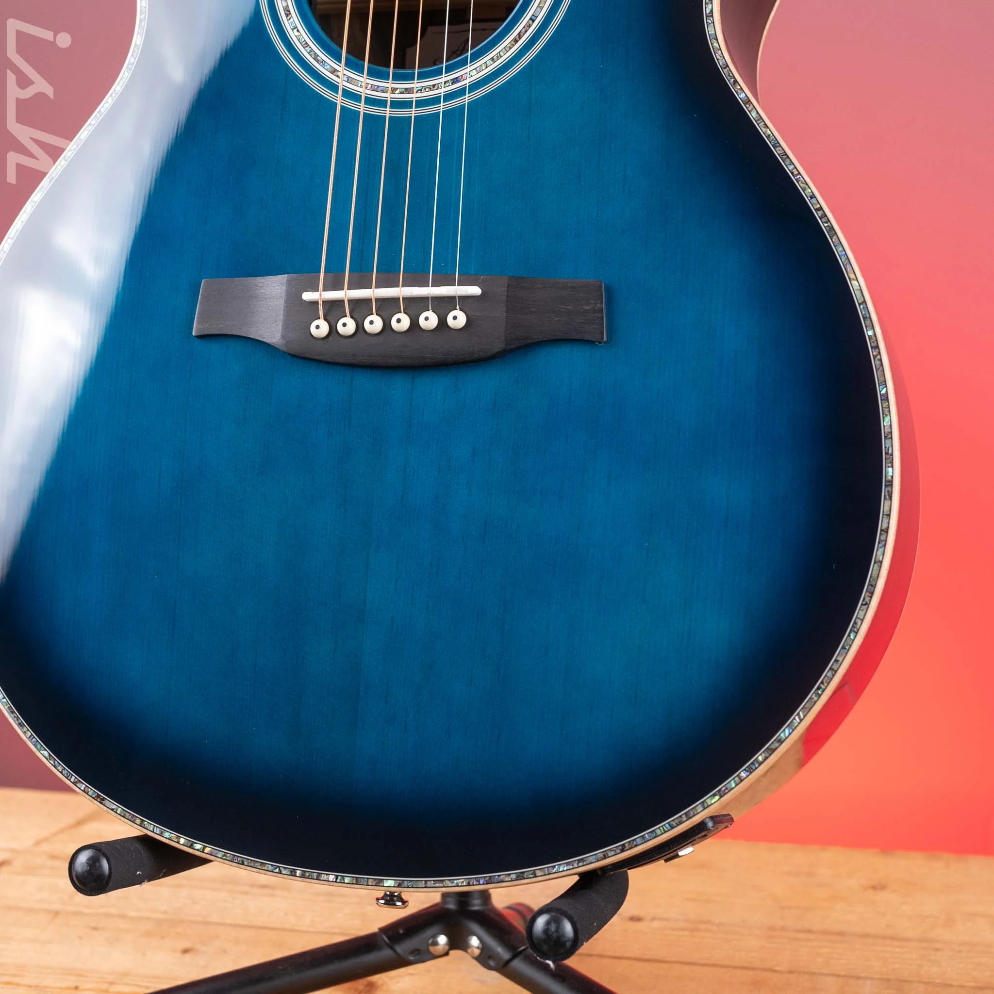 PRS SE Angelus A60E Acoustic-Electric Guitar Cobalt Blue Burst *2025 Release!* - Image 4