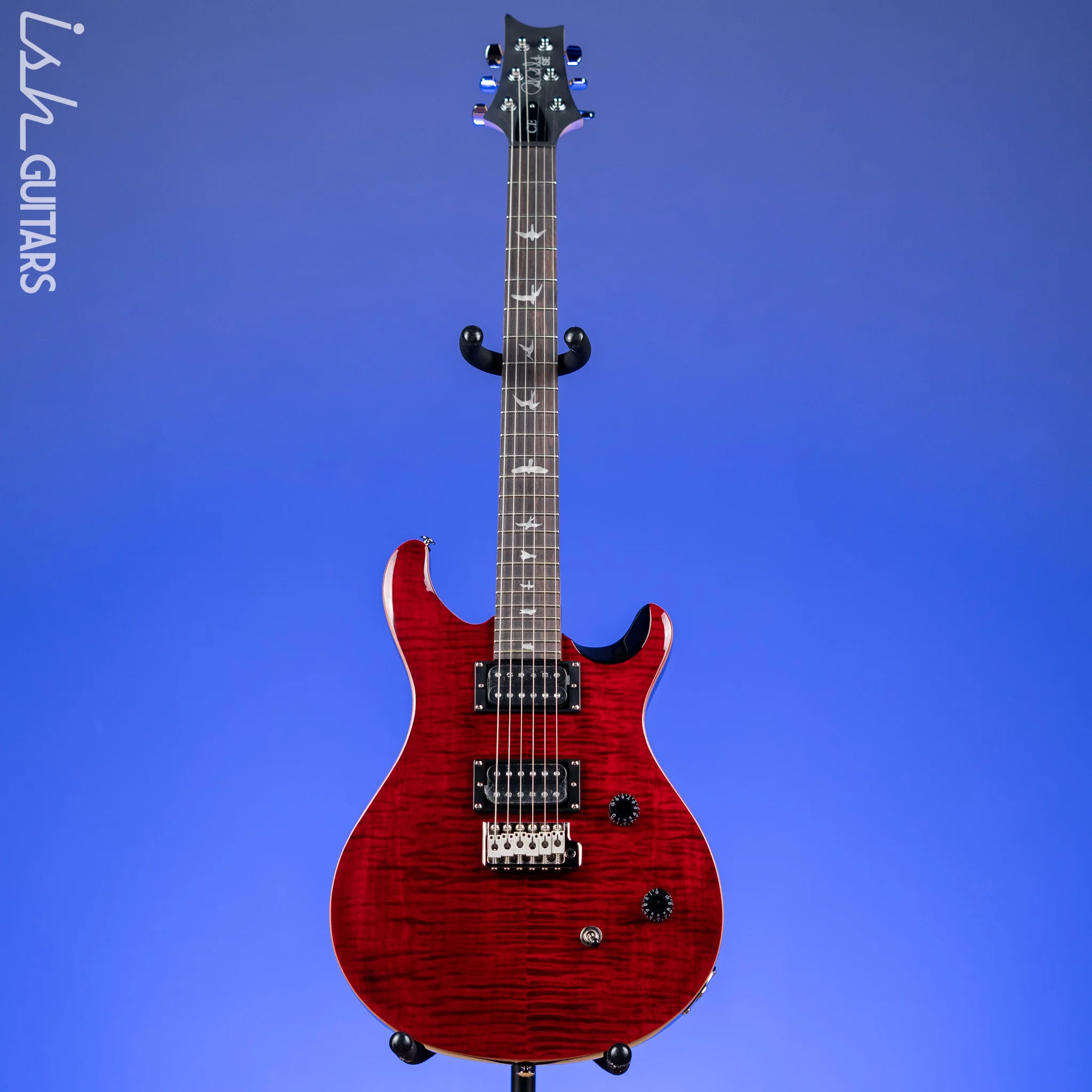 PRS SE CE 24 Electric Guitar Black Cherry - Image 2