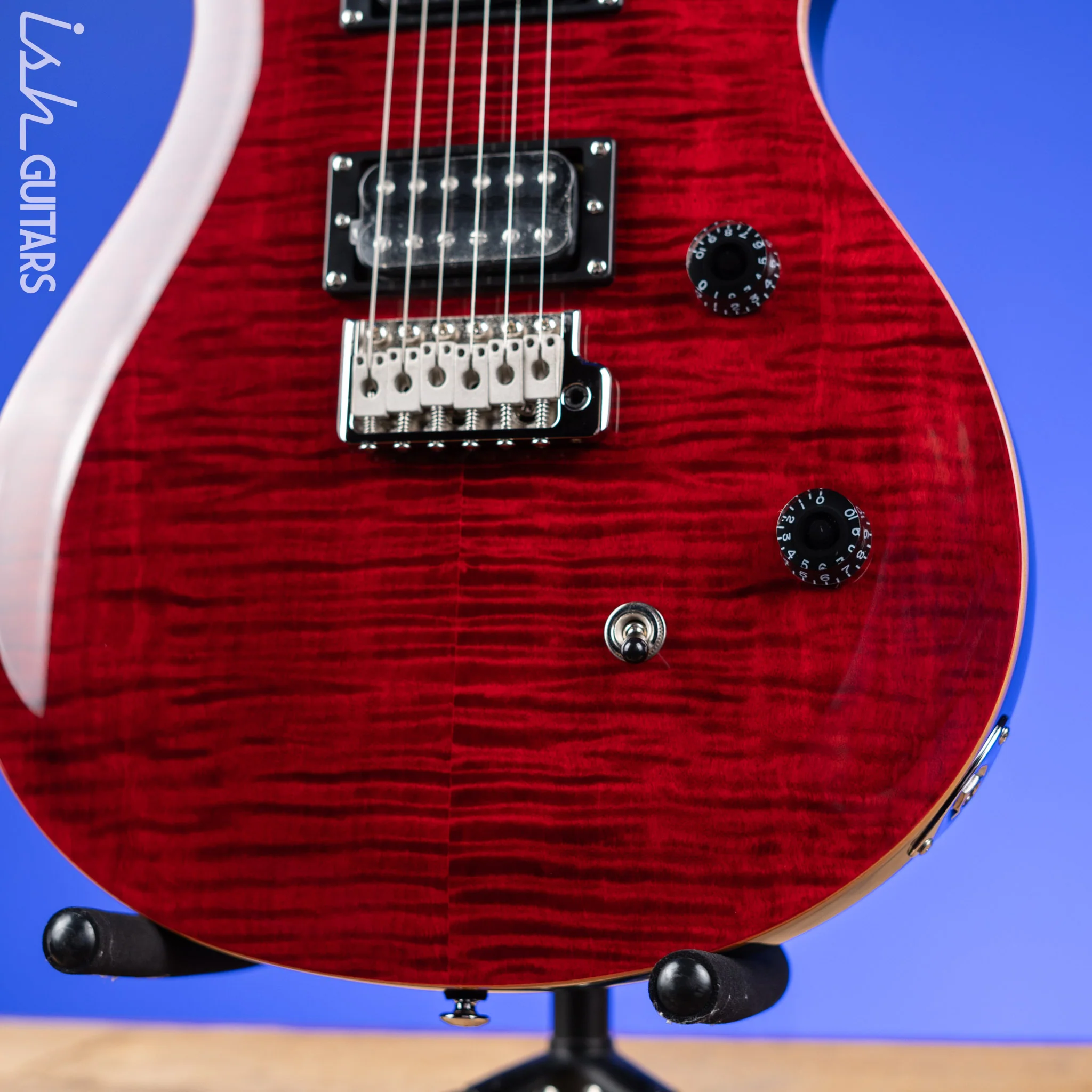 PRS SE CE 24 Electric Guitar Black Cherry - Image 4