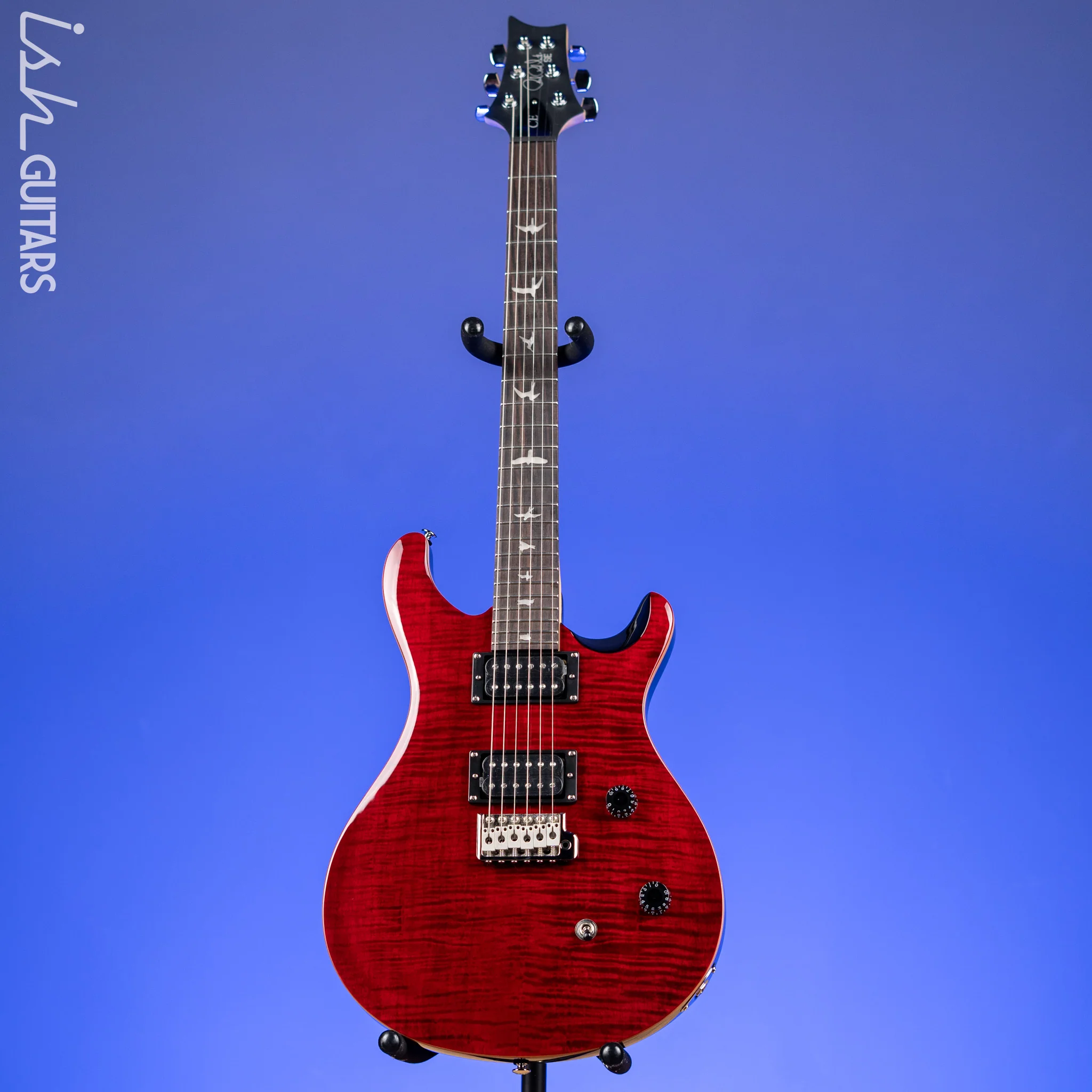 PRS SE CE 24 Electric Guitar Black Cherry - Image 2