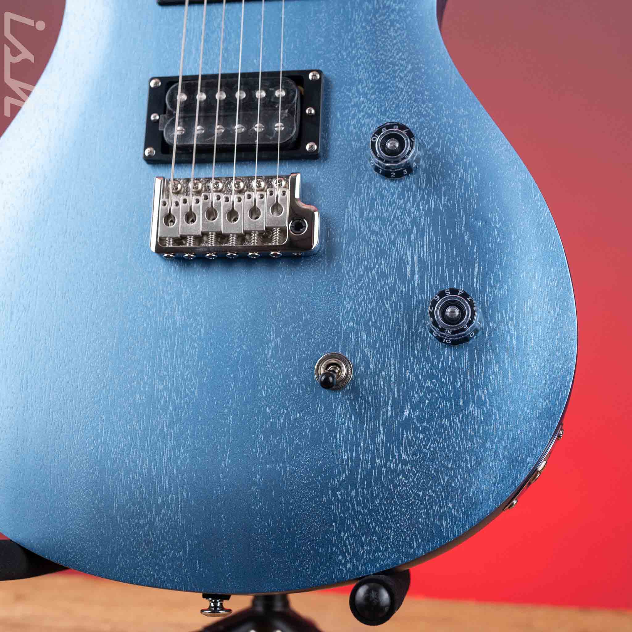 PRS SE CE 24 Standard Ice Blue Metallic Satin Demo - Image 5