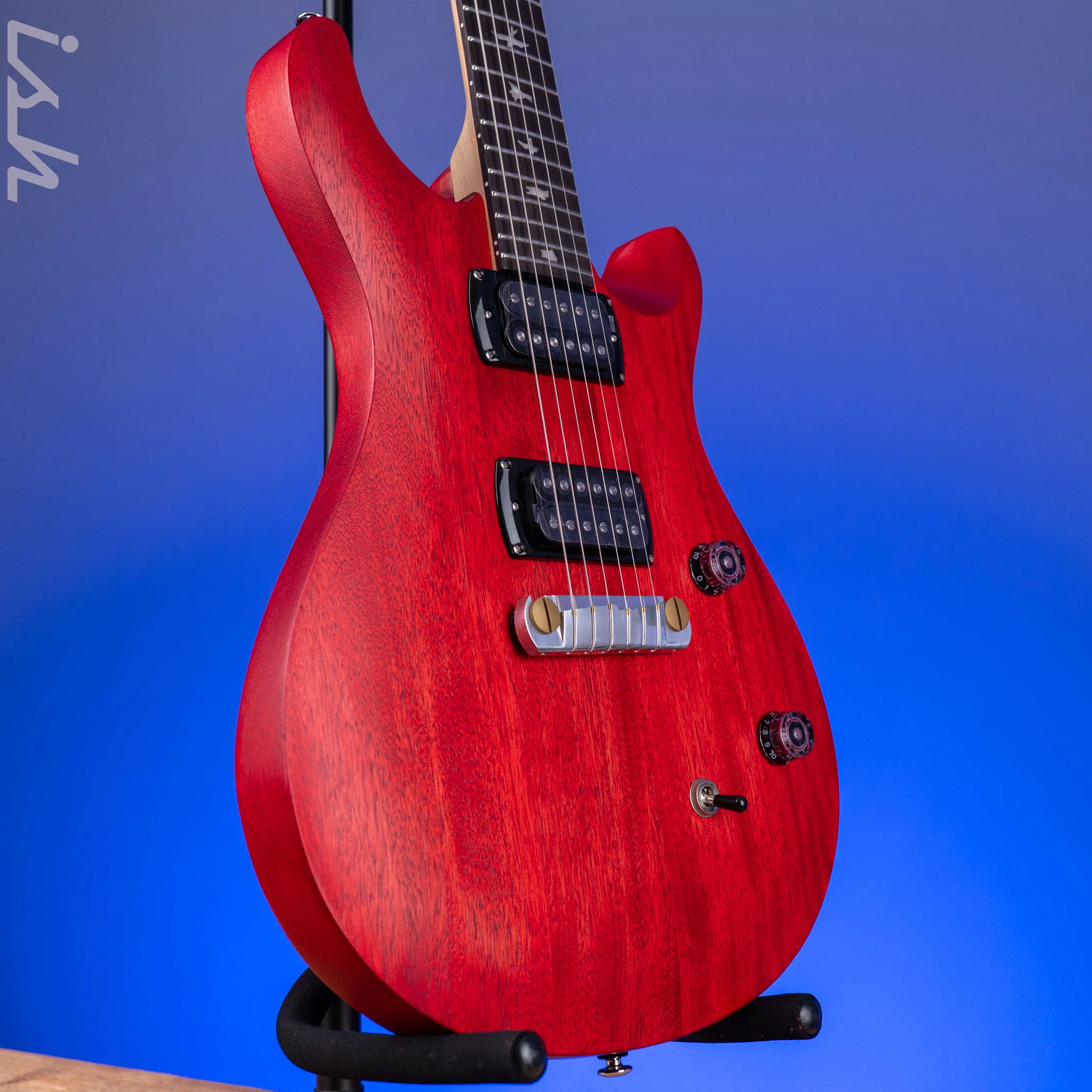 PRS SE CE 24 Standard Stoptail Satin Vintage Cherry - Image 3