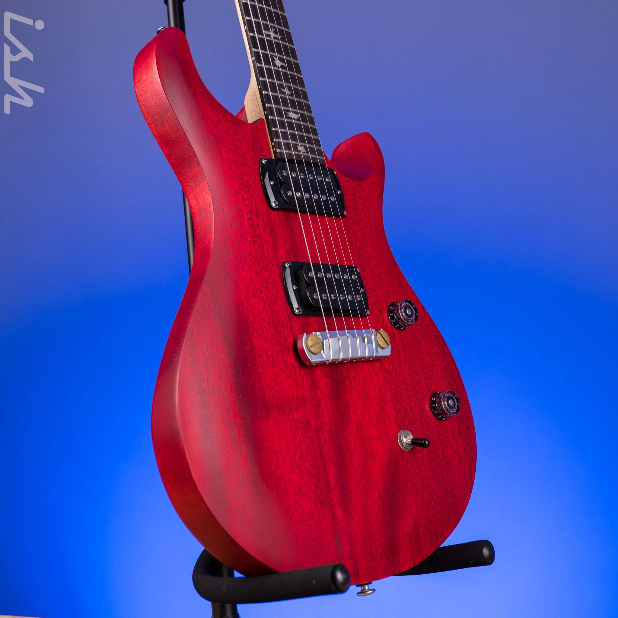 PRS SE CE 24 Standard Stoptail Satin Vintage Cherry - Image 3