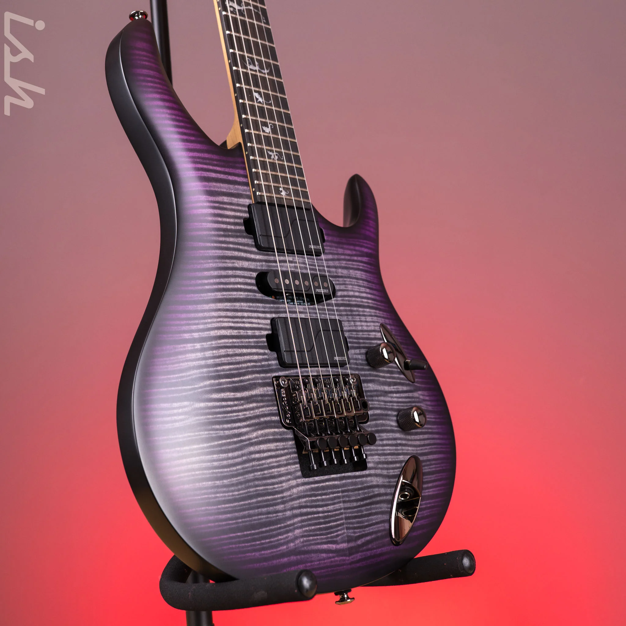 PRS SE Chleo Charcoal Purple Burst - Image 3