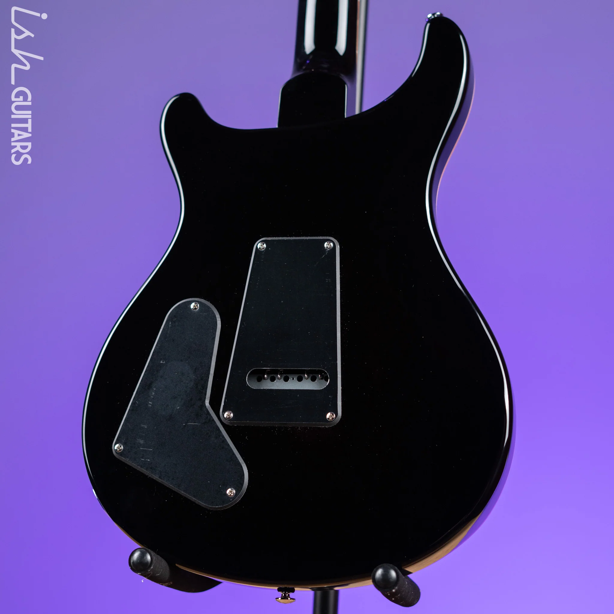 PRS SE Custom 22 Semi-Hollow Black Gold Sunburst - Image 7
