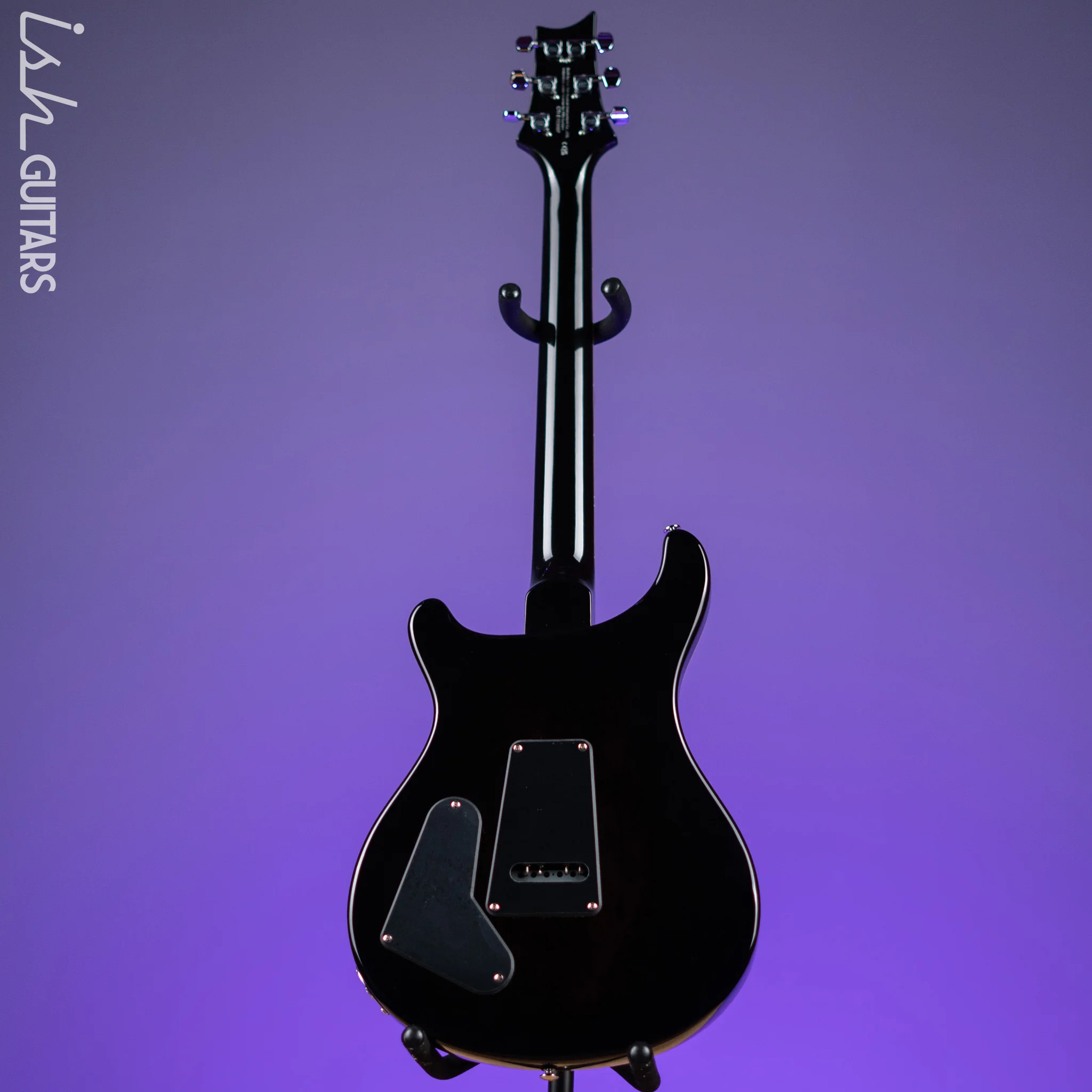 PRS SE Custom 22 Semi-Hollow Black Gold Sunburst - Image 6