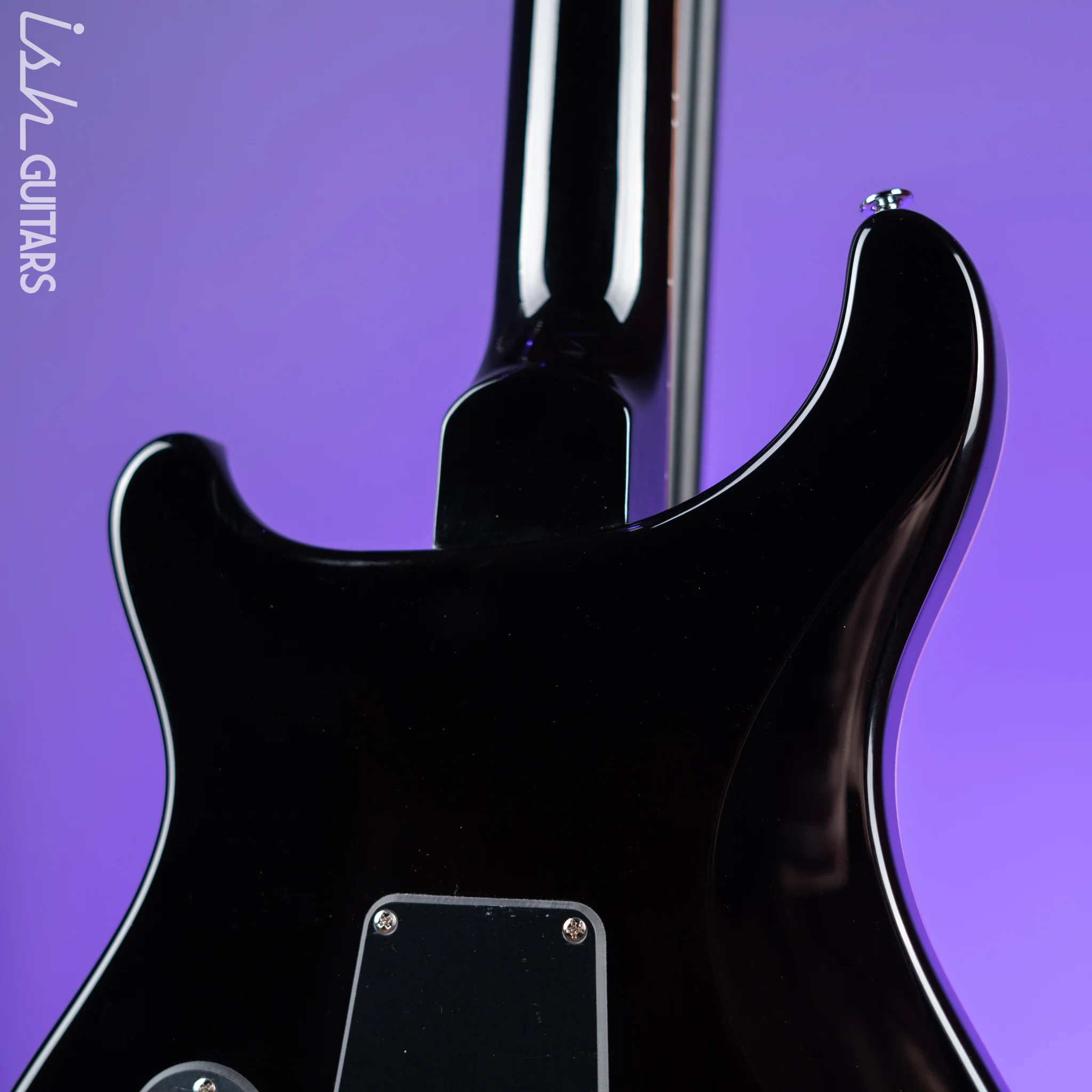 PRS SE Custom 22 Semi-Hollow Black Gold Sunburst - Image 8