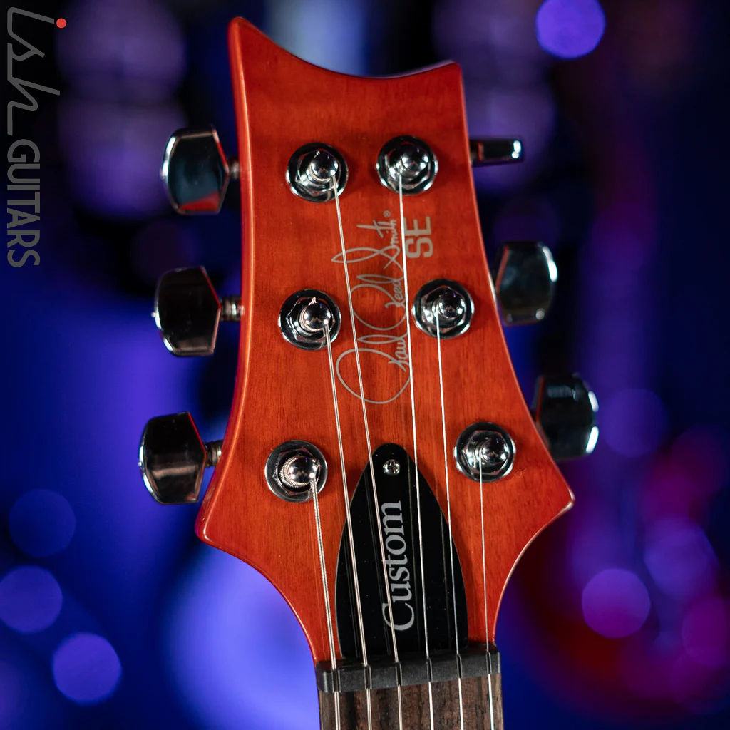 PRS SE Custom 24-08 Electric Guitar Vintage Sunburst - Image 6
