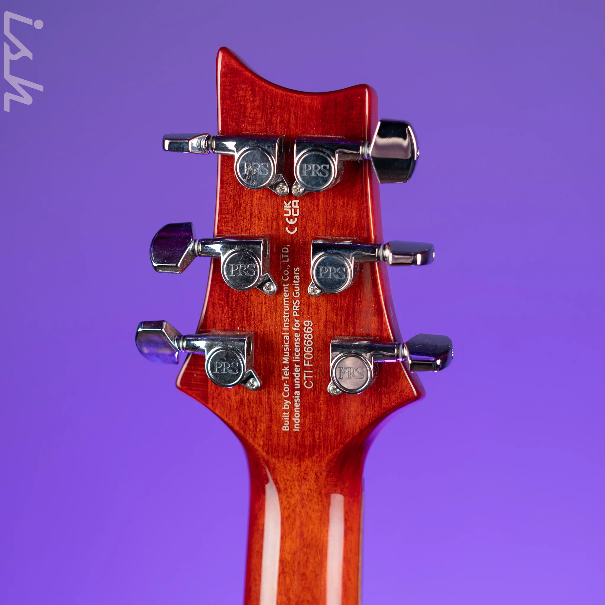 PRS SE Custom 24-08 Left-Handed Electric Guitar Vintage Sunburst - Image 10